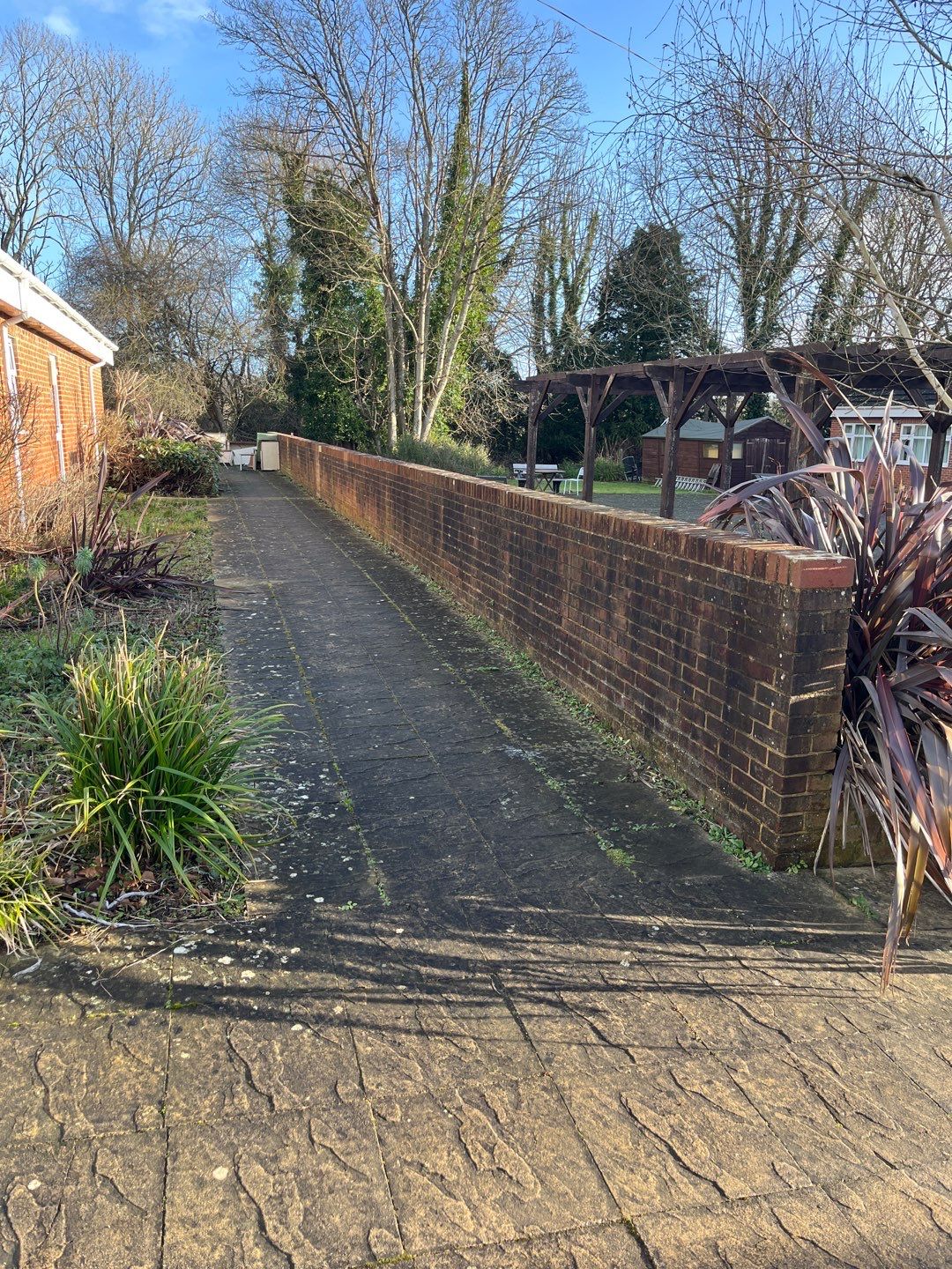 Care Home Roof and Walk Ways clean by Ges Exterior Cleaning ltd