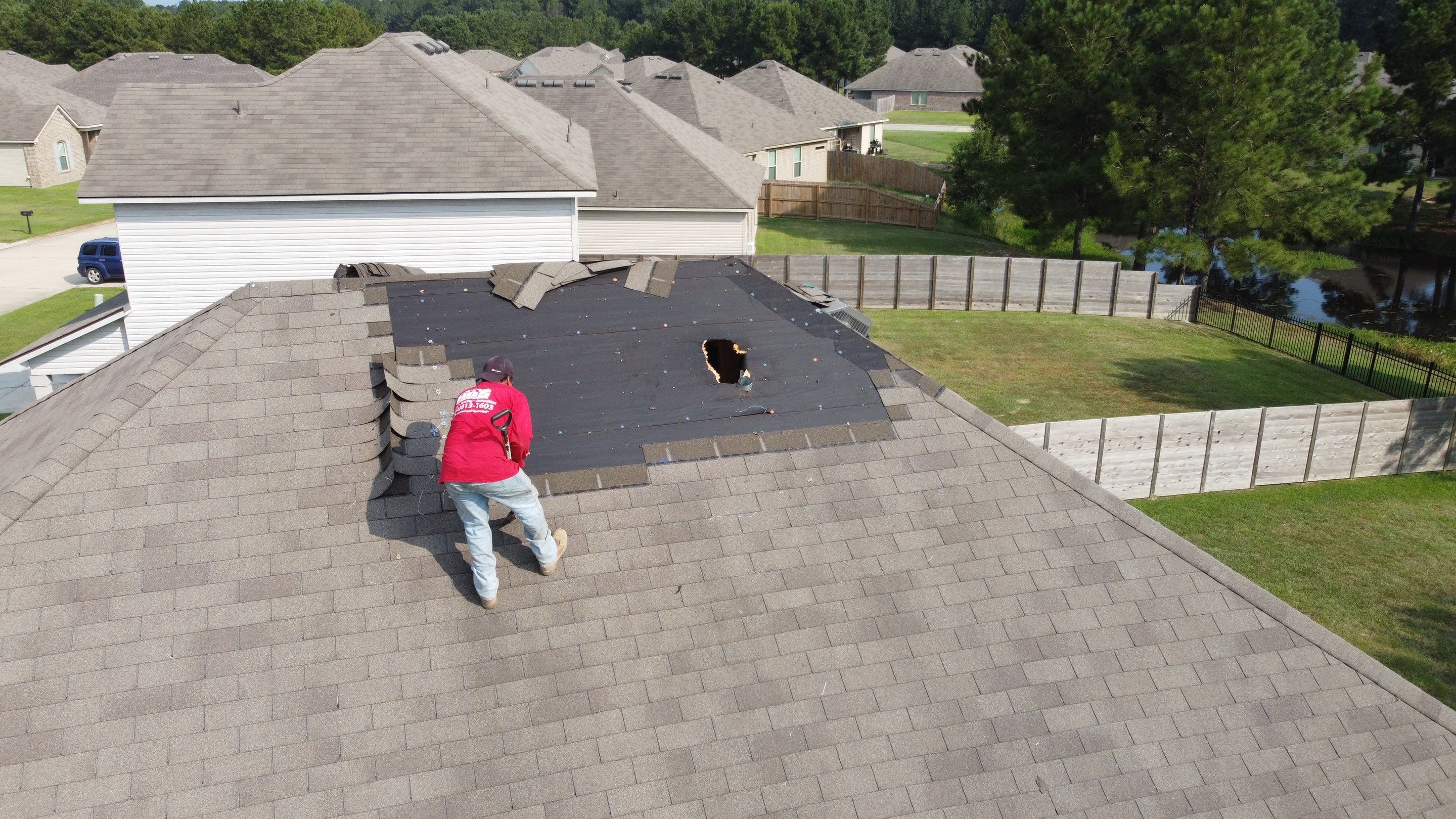 Project in Loranger by HDS Contractors