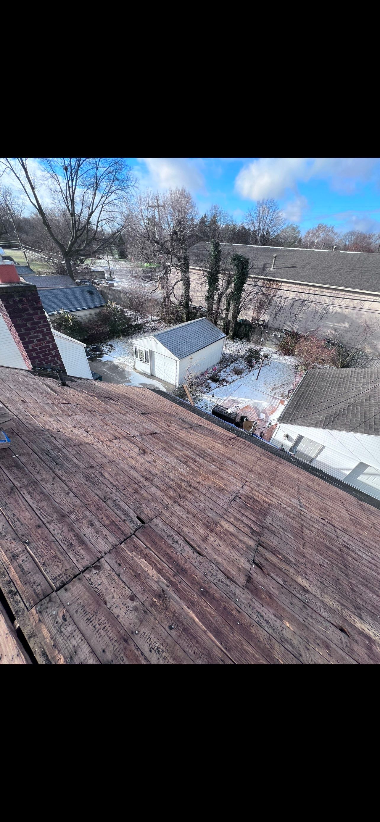 Project in Royal Oak by Eave Roofing