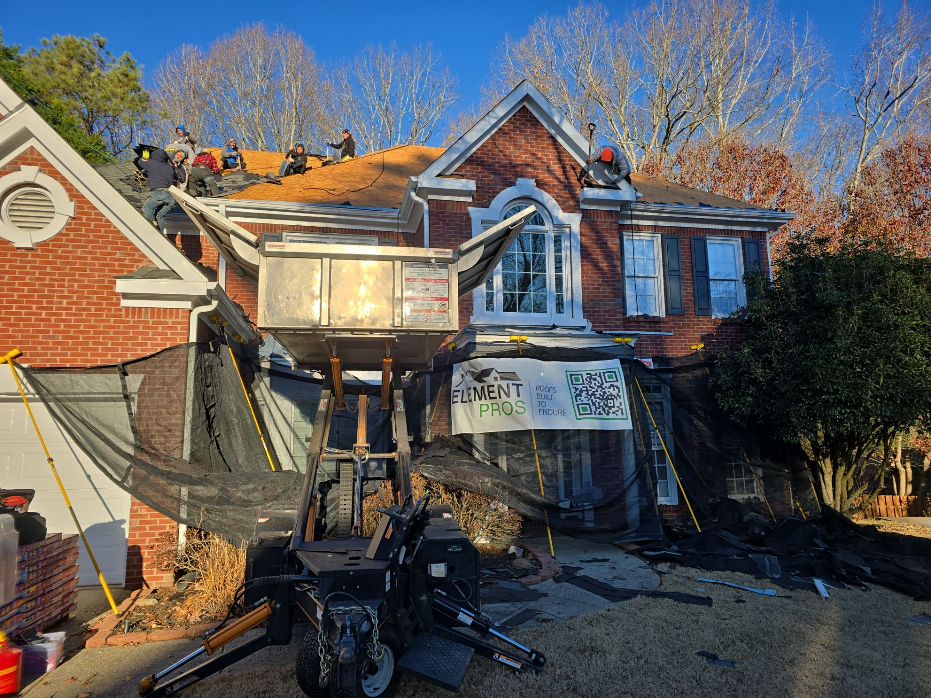 GAF Timberline HDZ in Charcoal by Element Pros Roofing, LLC