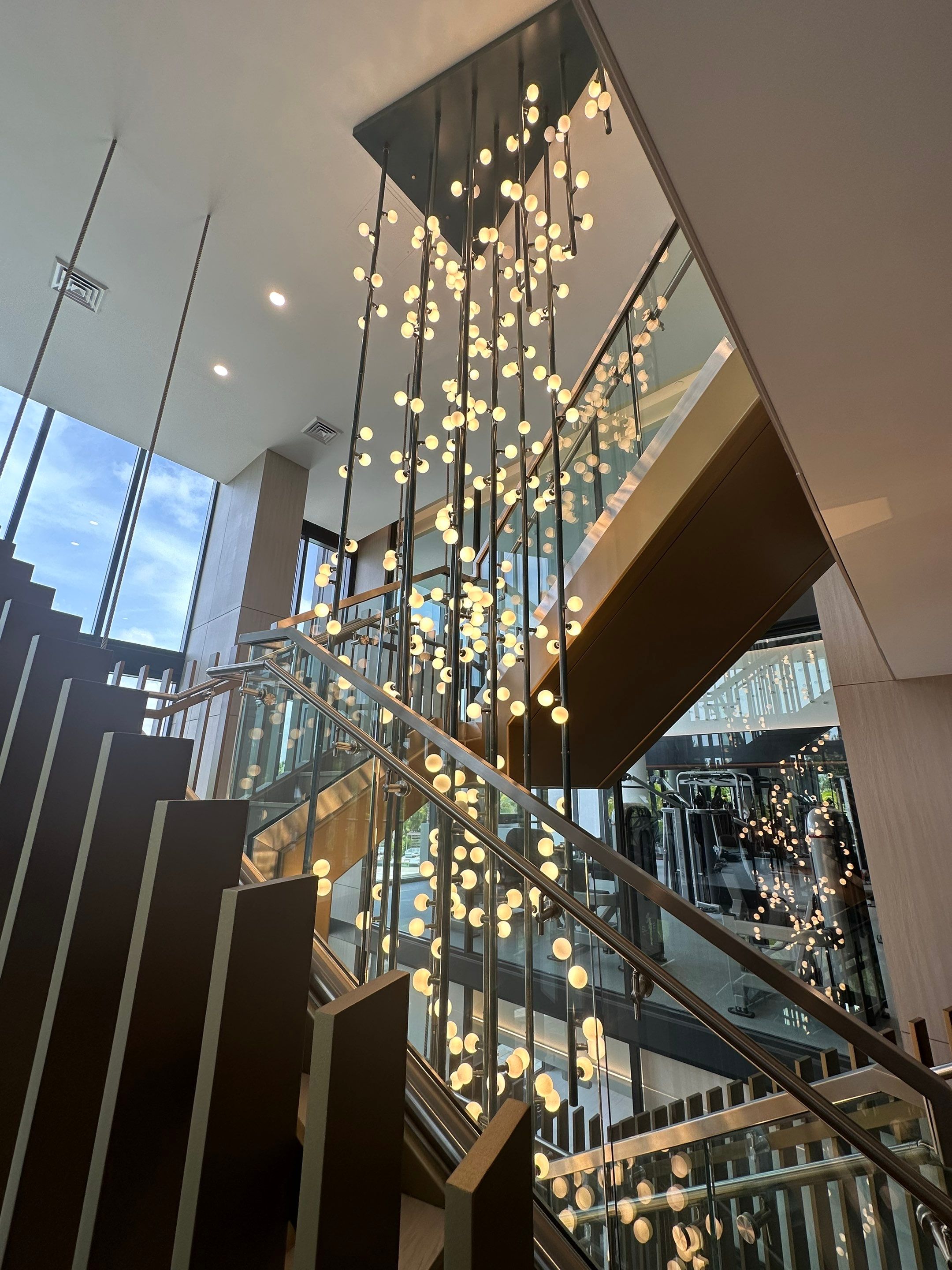 Custom Commercial Lobby in Hallandale Beach by Toledo Iron Works