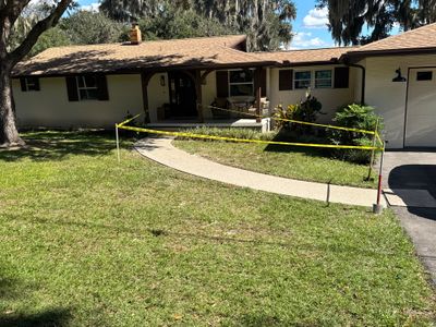 Garage and Sidewalk Project in Keystone Heights, FL in Pebble Beach