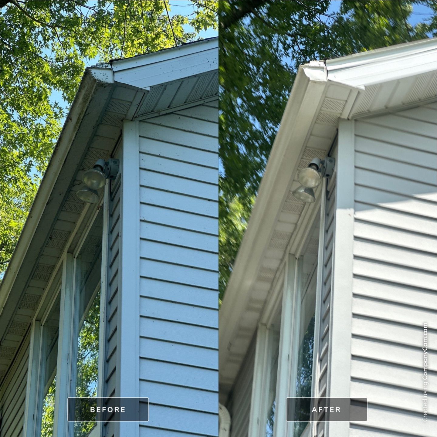 Project in Williams Bay by Simmons Power & Soft Washing