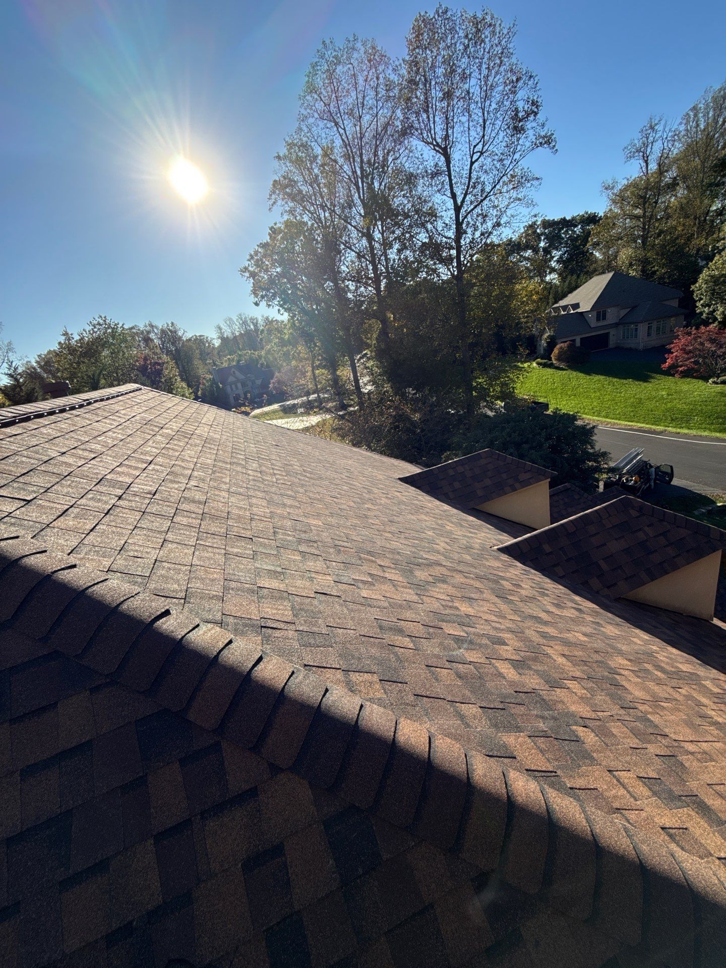 Great Falls : Residential Roof Replacement with CertainTeed Landmark Pro in Max Def Burnt Sienna  by RM Banning, Inc.