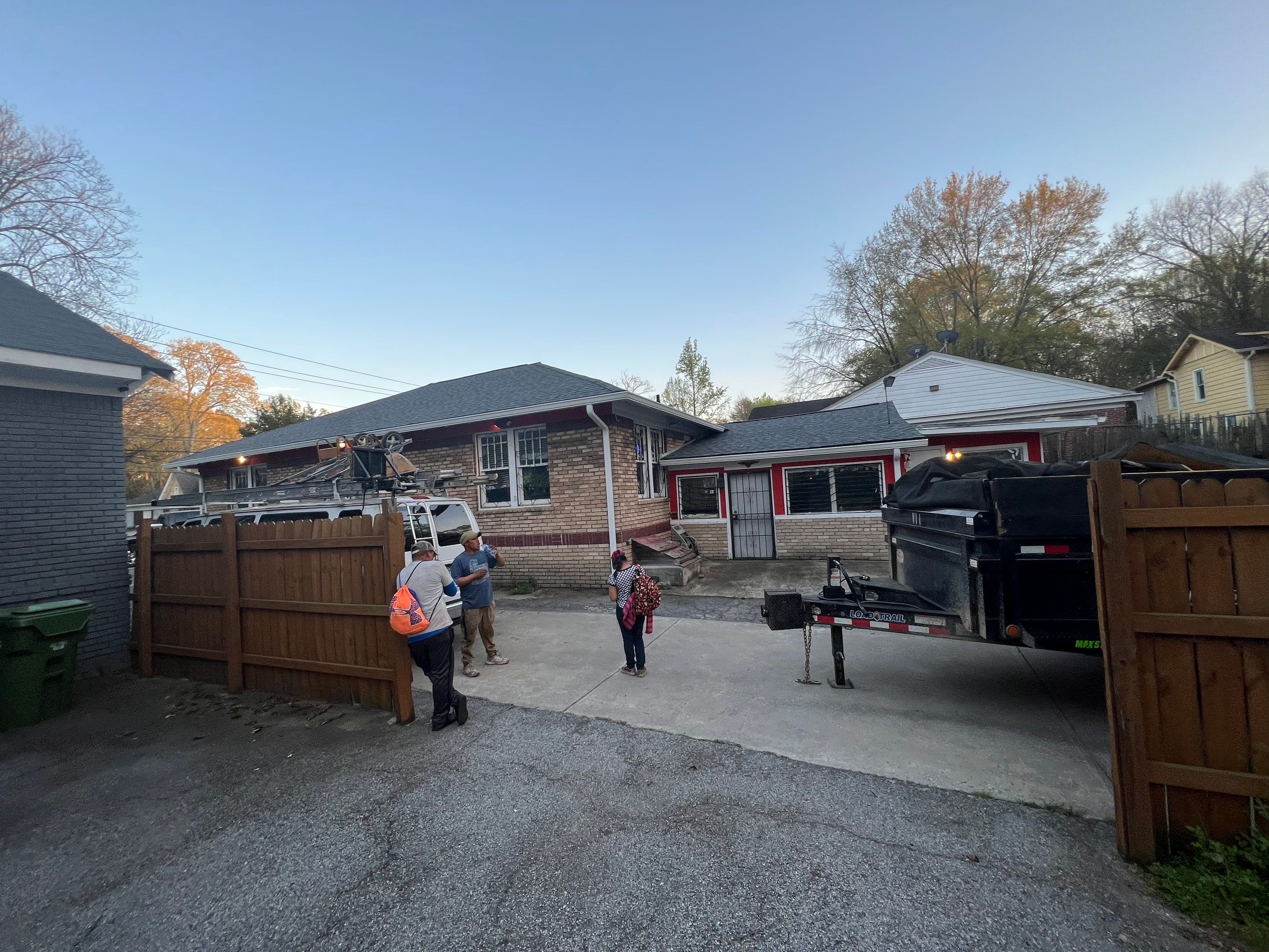 memorial tattoo roof & gutter replacement by Nailed It Roofing & Remodeling LLC