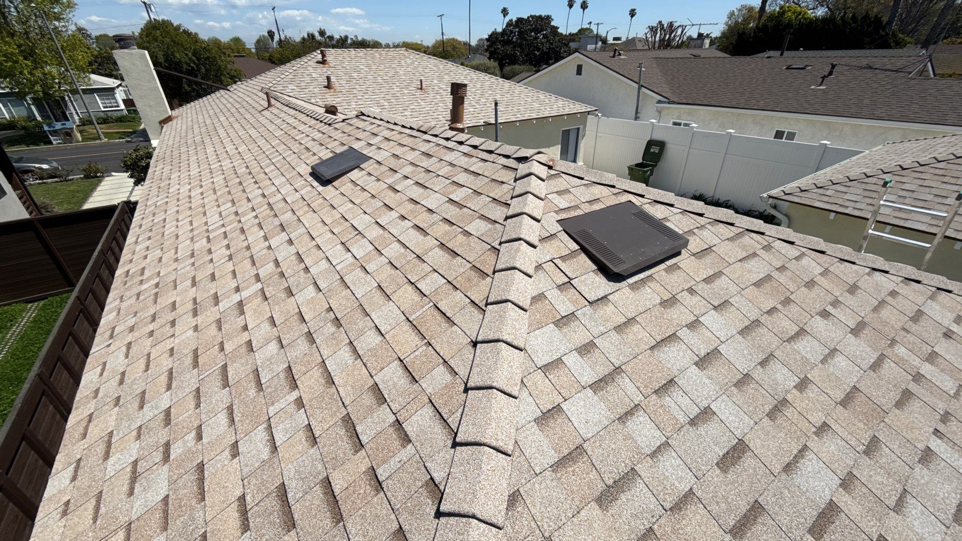 Residential Roofing Installation using Owens Corning Duration Cool Shingles by Hull Brothers Roofing