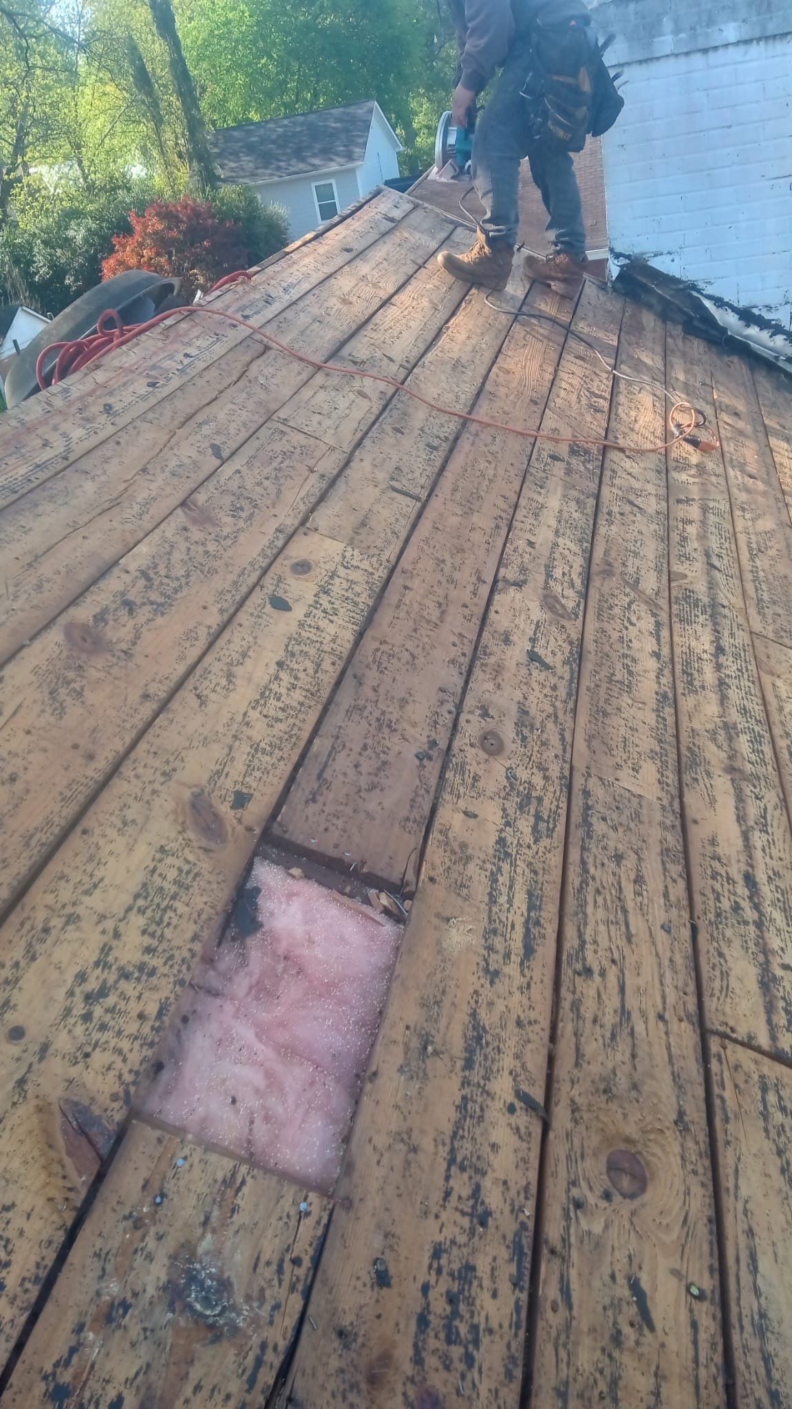 Commercial Roofing Installation using GAF HDZ Architectural Asphalt Shingles | Kirkwood, Atlanta, GA by Mosaic Roofing Company