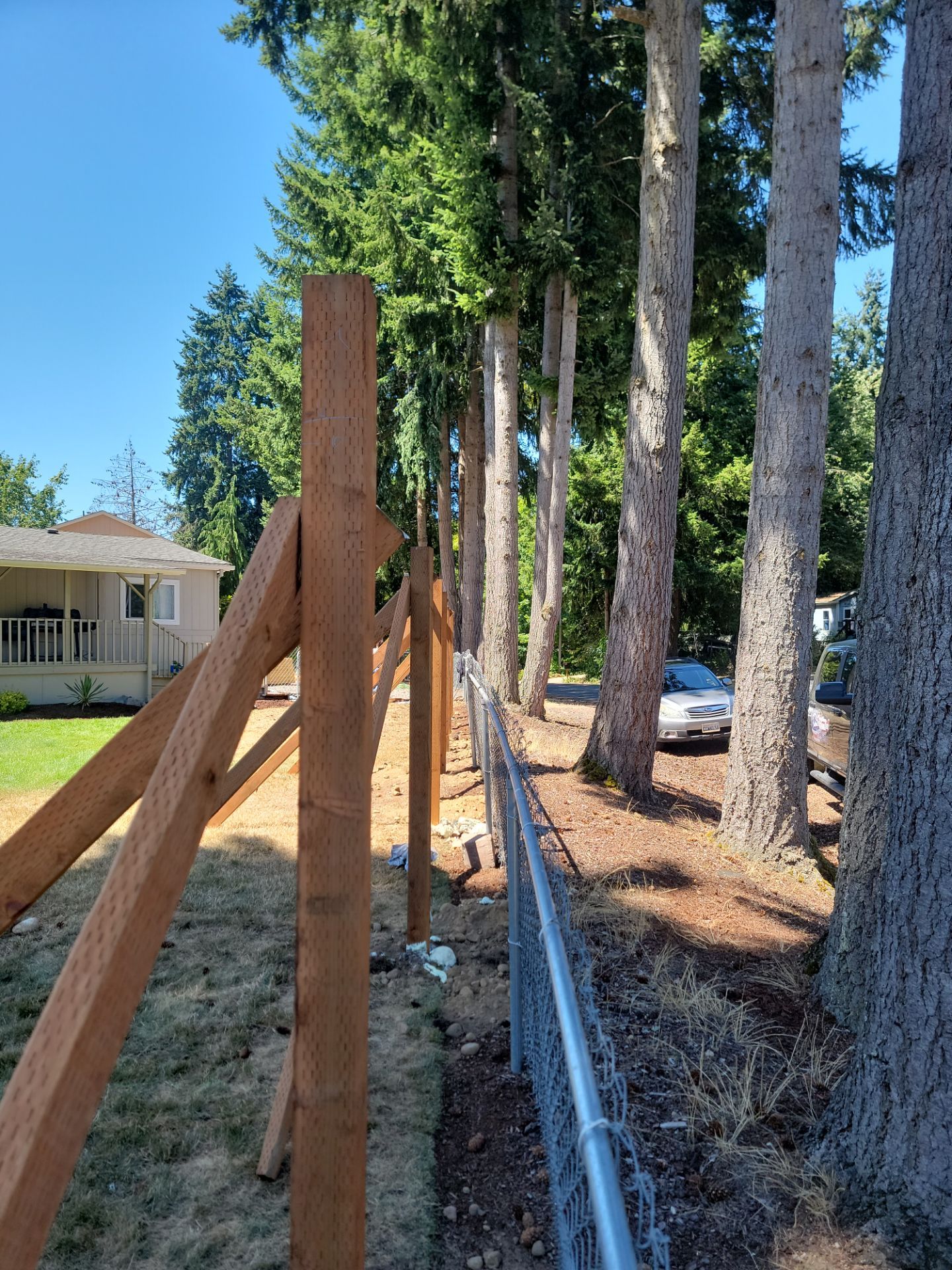 6 ft privacy fence by Long Range Customs LLC