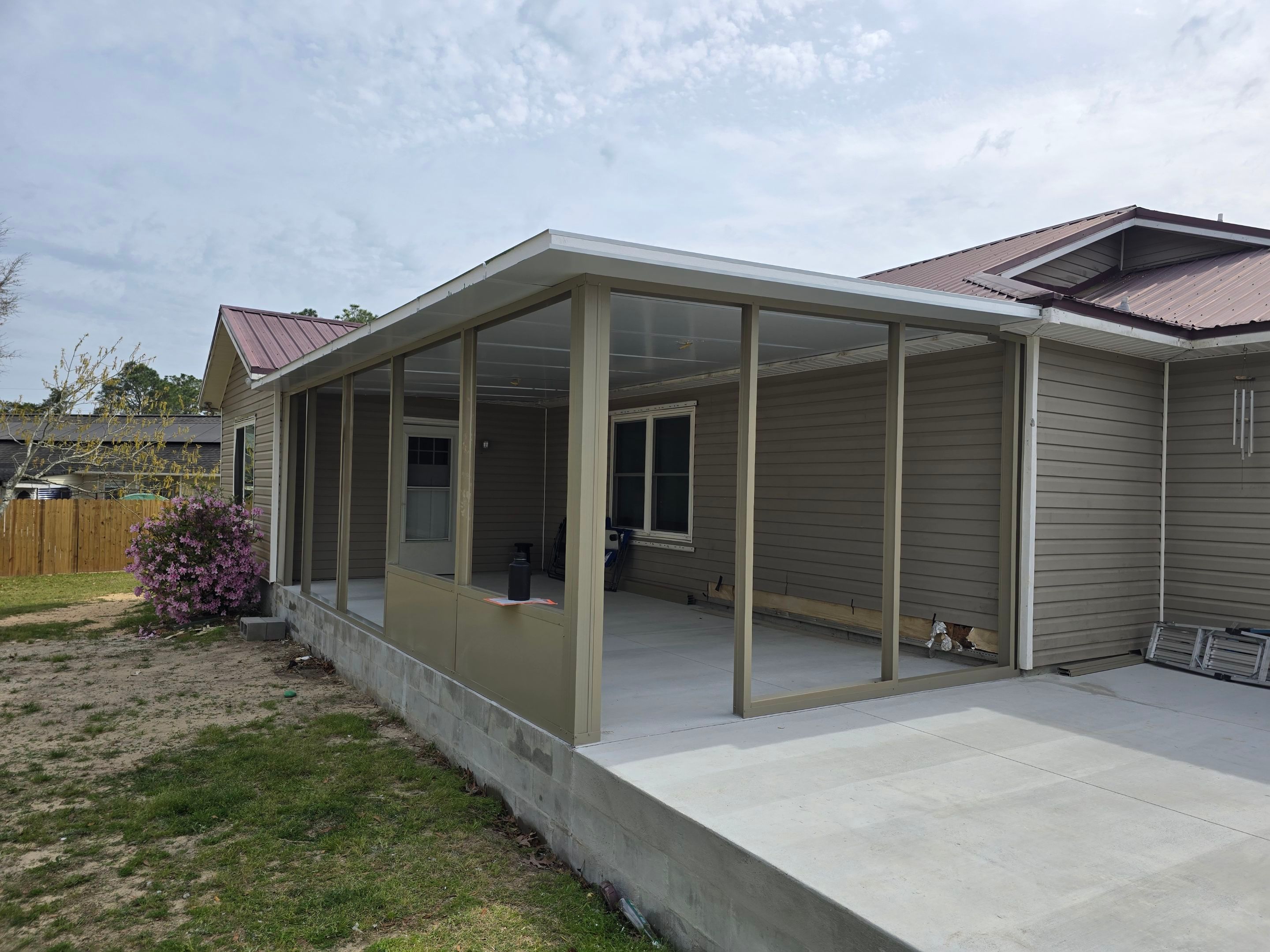 Glass Room & Patio Cover in Crestview by Titan Sunrooms