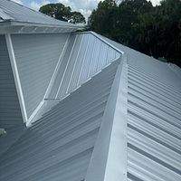 24ga 1.5" Mechanical Seam Mill Finish by Total Roofing System The Metal Roof Experts