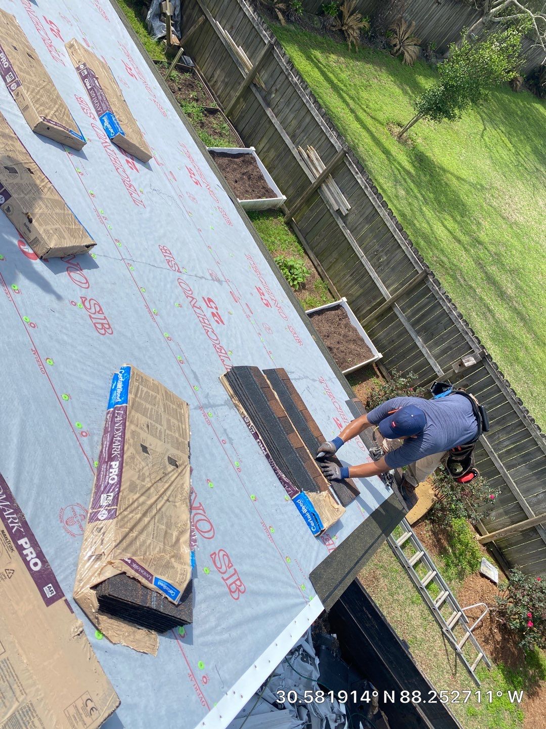 Residential Roofing Installation using Roof Replacement by American Roofing & Construction LLC
