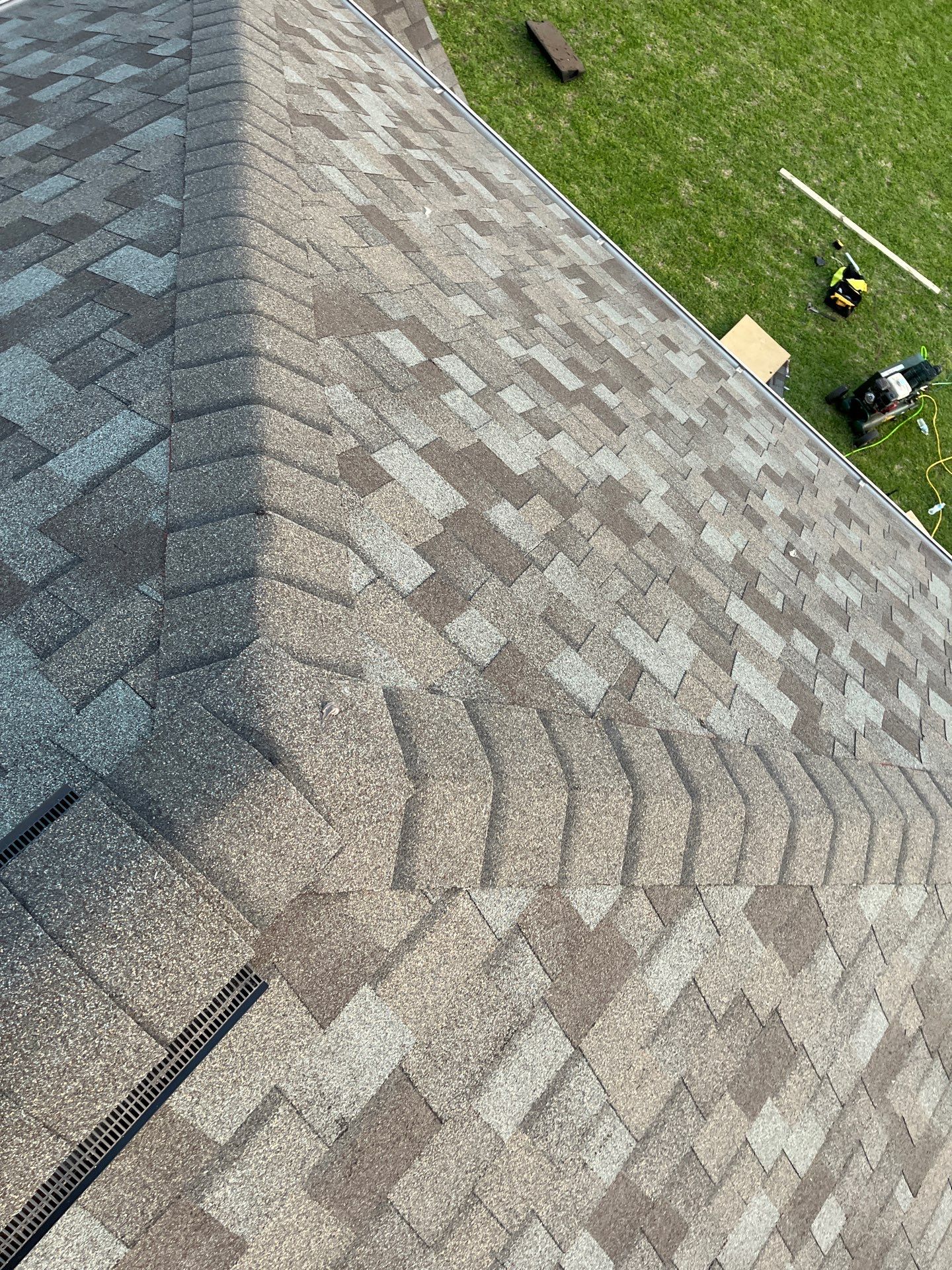 Residential Roofing Installation using Owen's Corning Duration (Lifetime) Shingles by Roof Repair Company