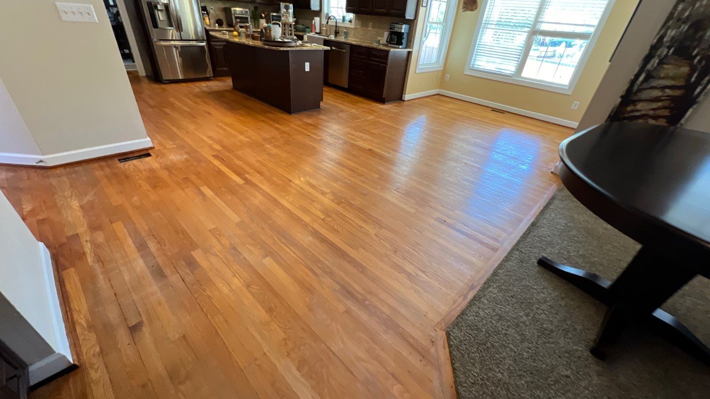 Hardwood Renewal  using Finish Em by Monster Clean
