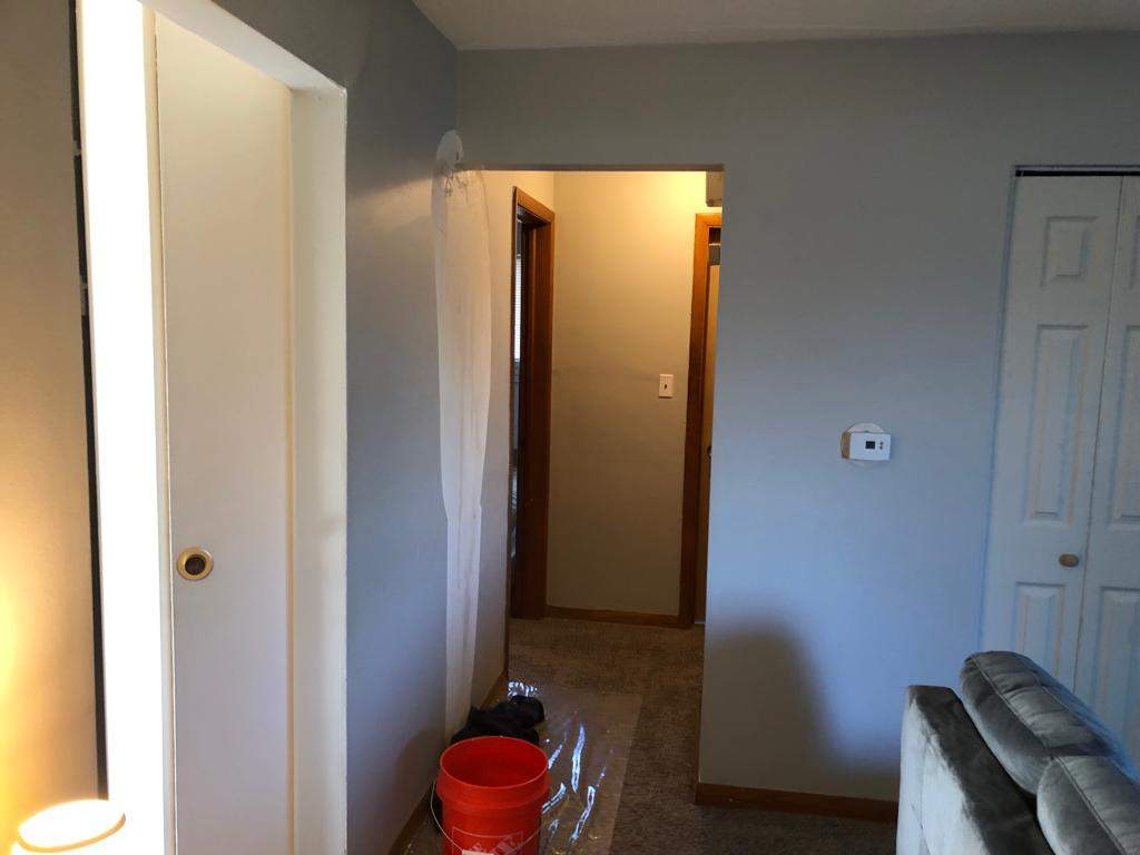 Interior Damage using pictures  by storm restoration services inc