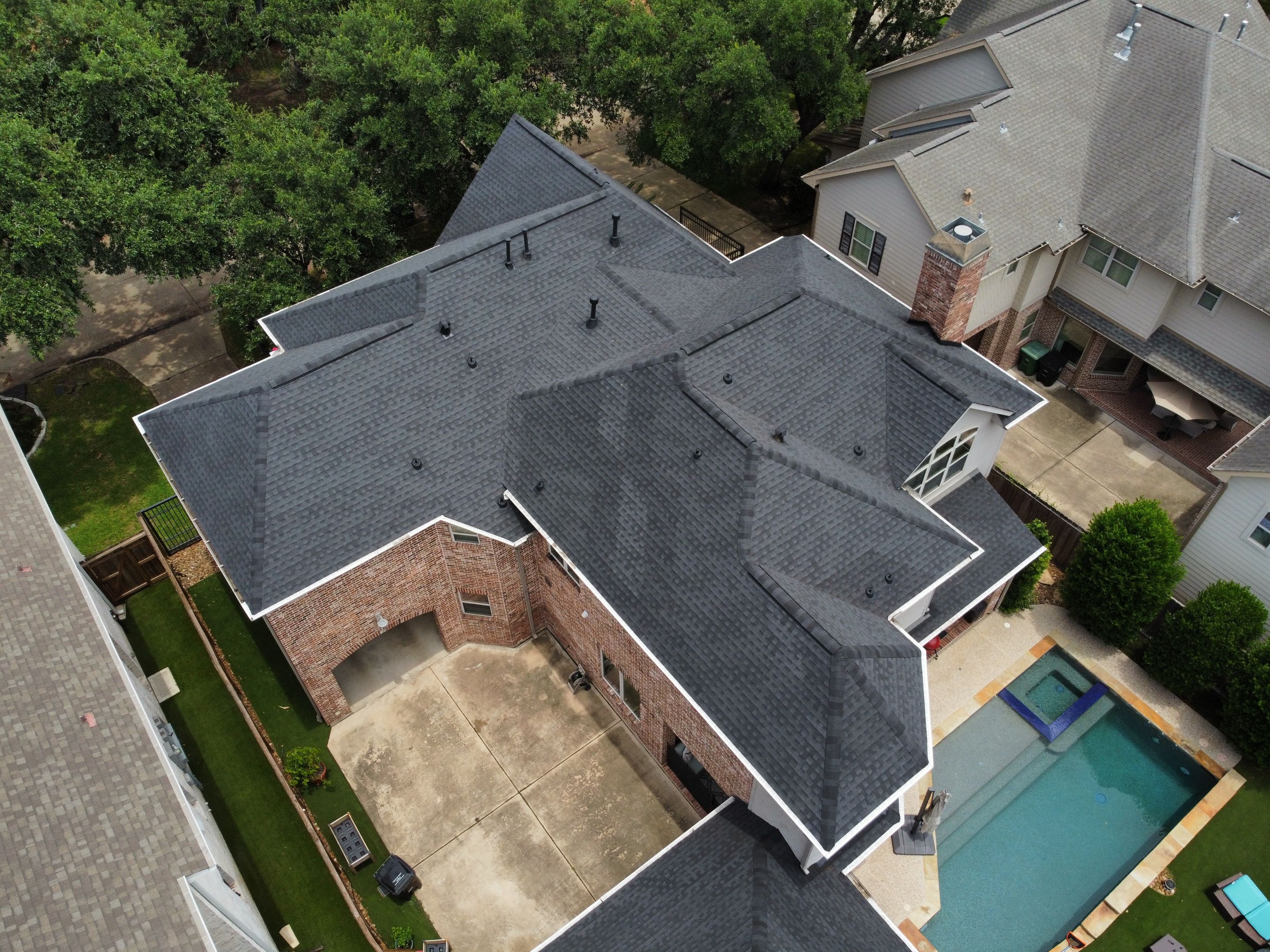 Project in Houston (Memoria) by Community Roofing Texas
