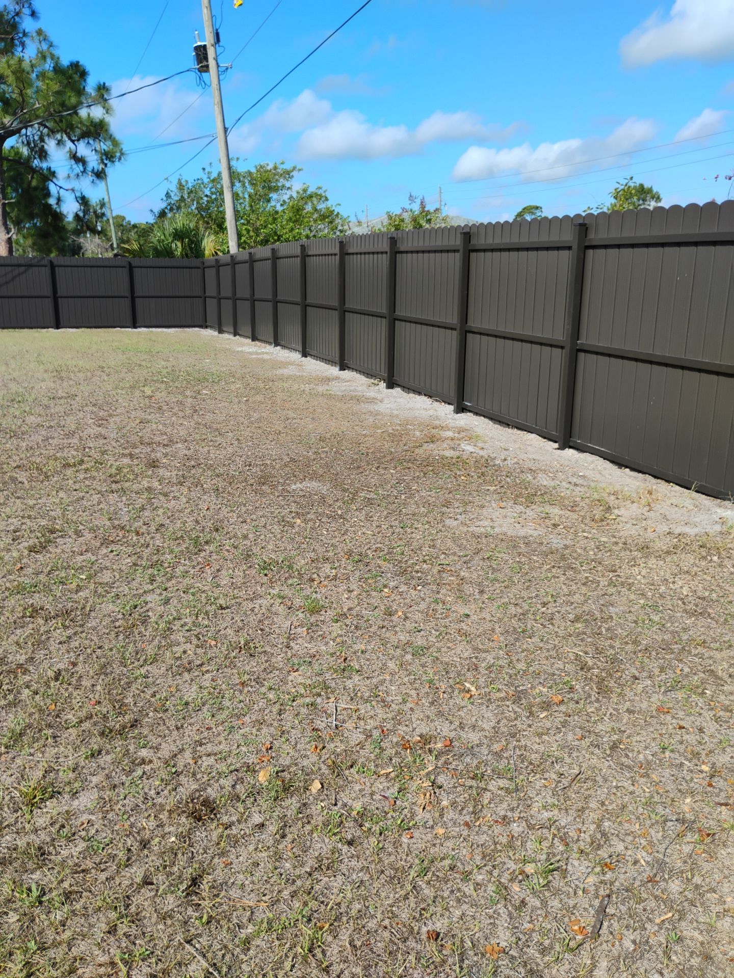 Bronze Metal Privacy in North Port by True Fence LLC