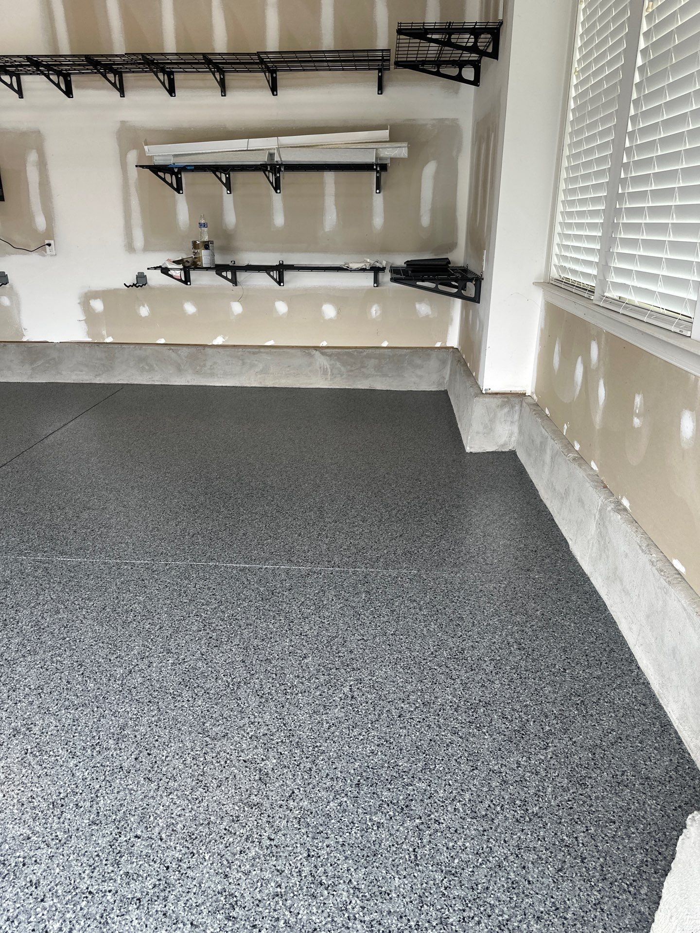 Garage Floor Coating using Nightfall by My Garage Floor Guys