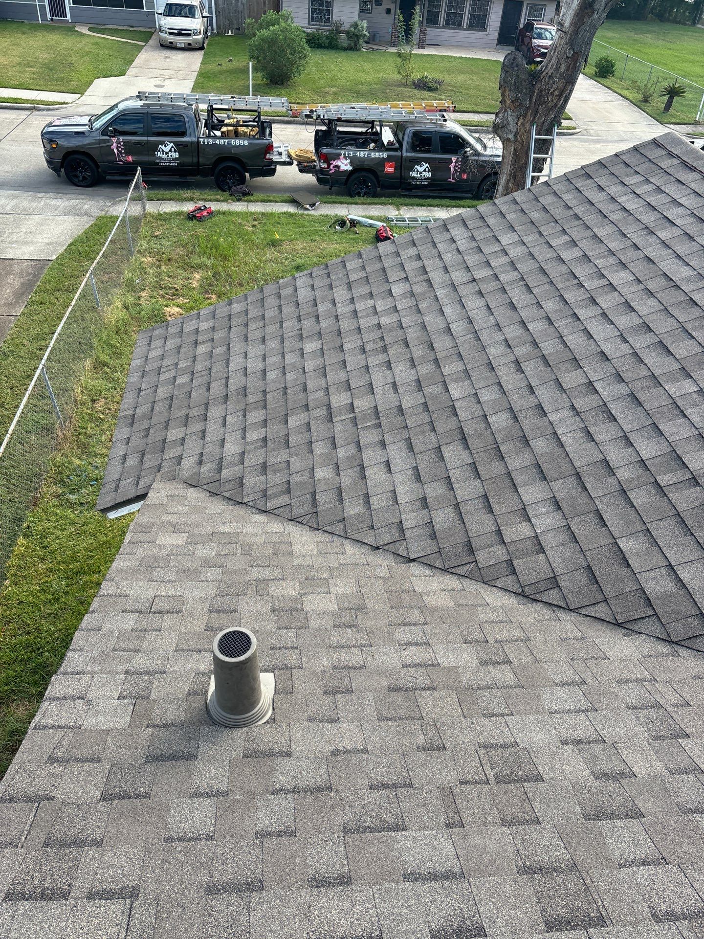 Residential Roofing Repair using Owen's Corning Duration (Lifetime) Shingles by Roof Repair Company