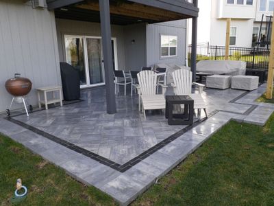 Back Yard Paver Patio