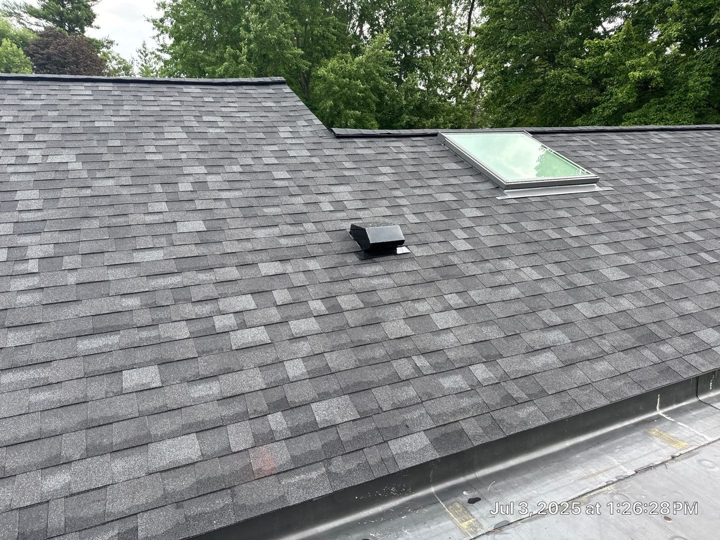 Full Exterior Renovation in Hudson, NH | OC Onyx Black Roof, Cedar Impressions Siding & Window Replacement by Compass exteriors
