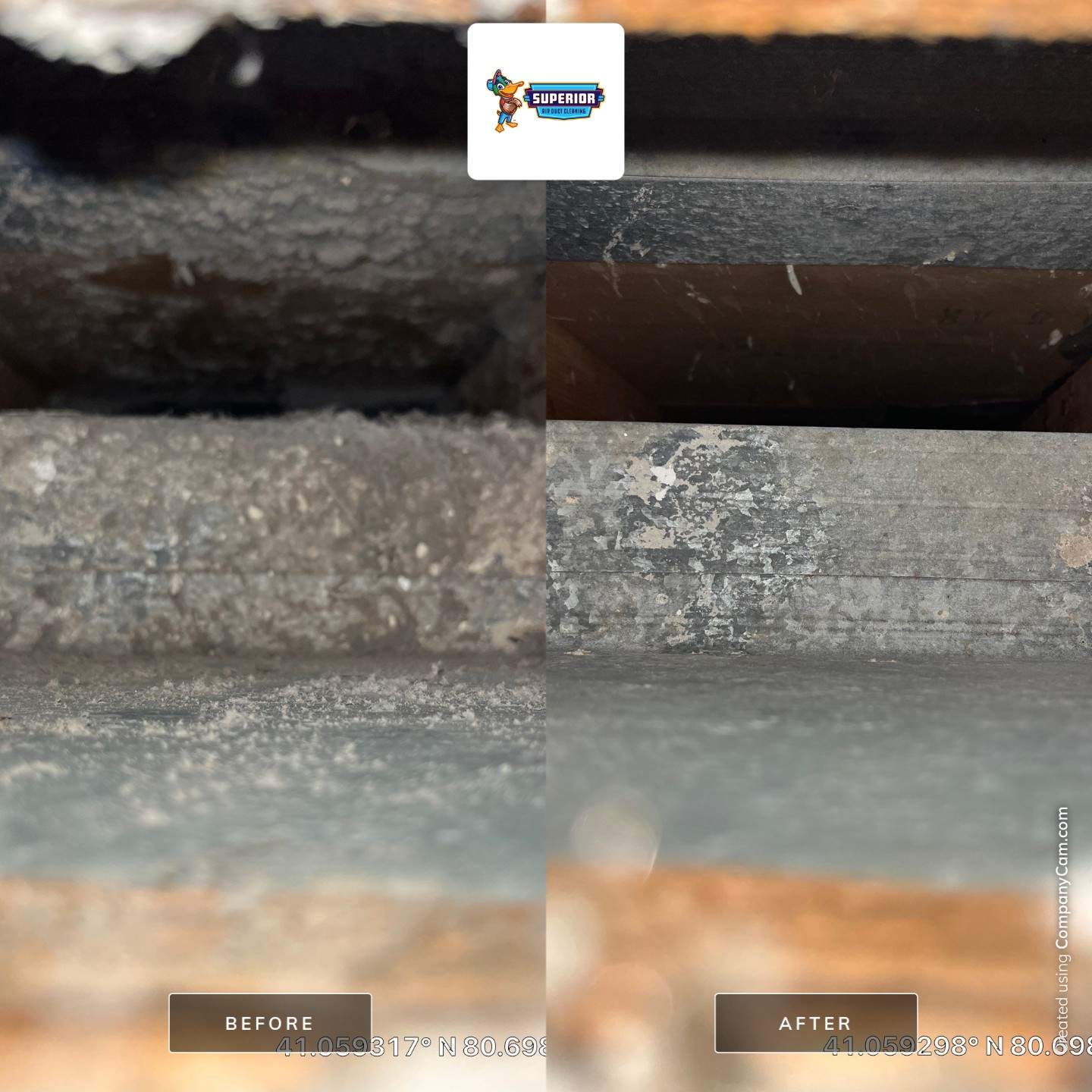 Air Duct Cleaning With a Vacuum Truck in Youngstown, OH by Superior Air Duct Cleaning