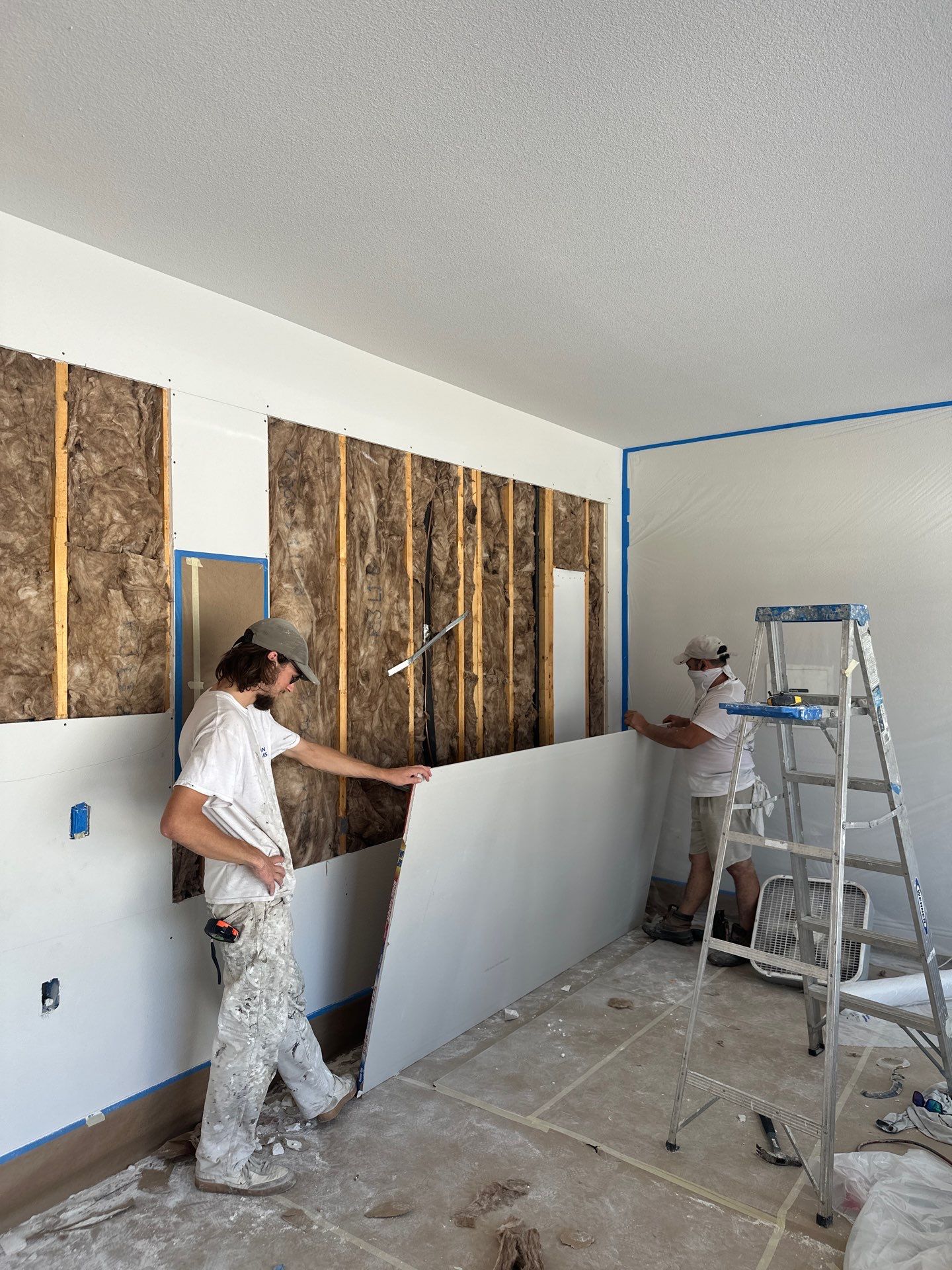 Kitchen Remodel/ Garage Gym Conversion by Apex Insulation Solutions