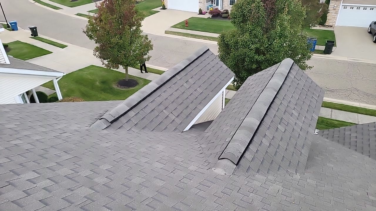 ATLAS PINNACLE PRISTINE COLOR: WEATHERED WOOD DRIP EDGE: WHITE by Eagle Eye Roofing