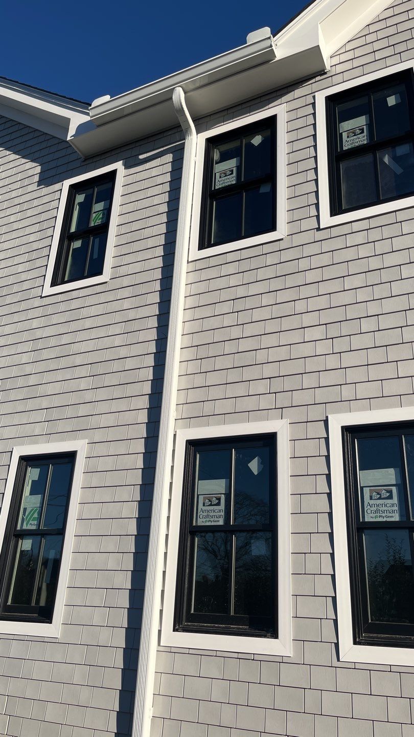 Scituate, MA Gutter Installation using 6" K-Style Aluminum Gutter by Gutter Pro Enterprises