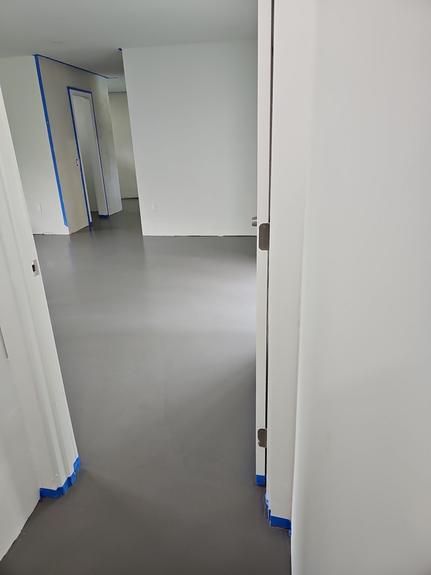 Home Floor Resurfacing w/Microtopping by Seamless Surfaces