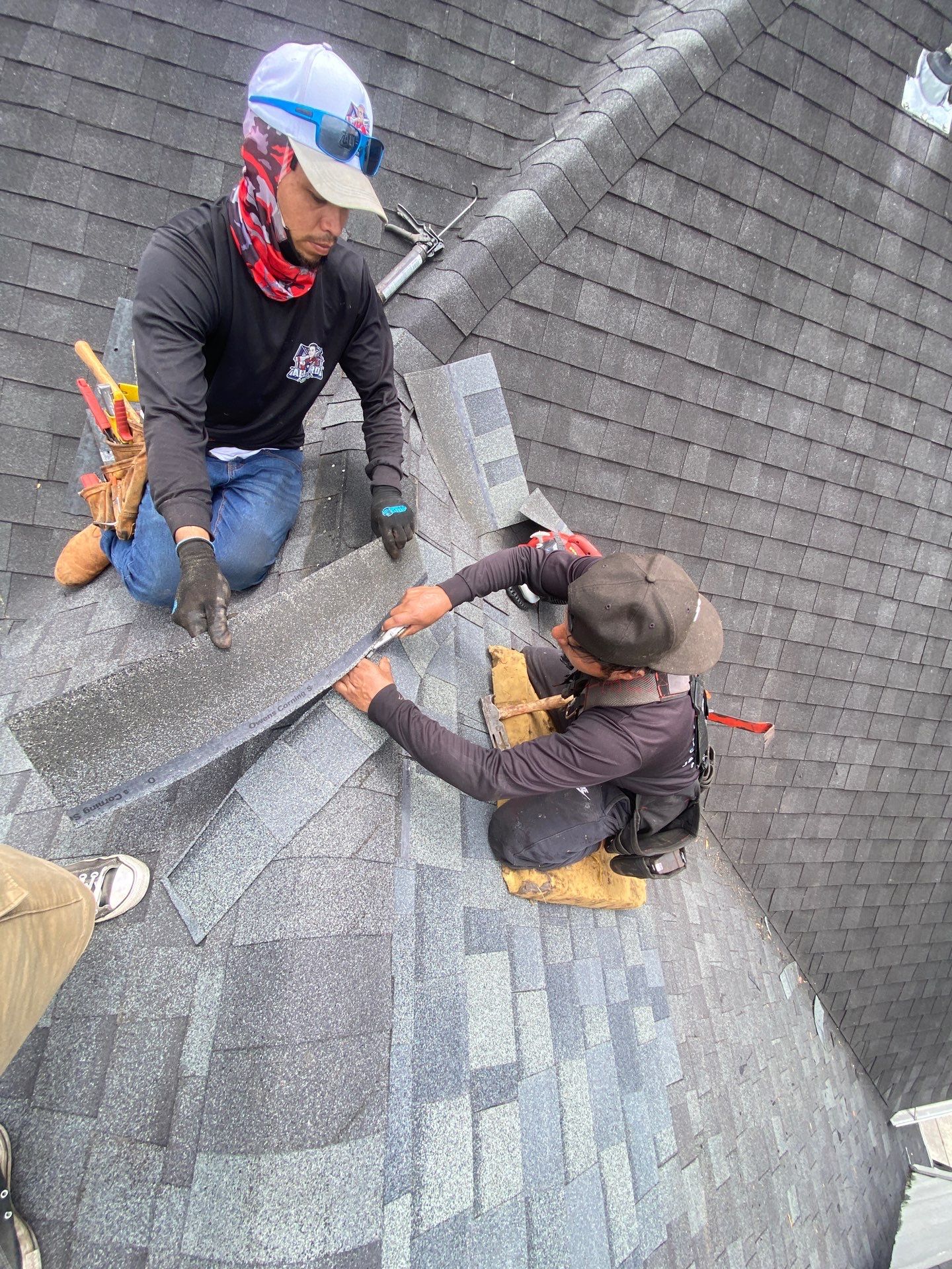 Residential Roofing Repair using Owen's Corning Duration (Lifetime) Shingles by Roof Repair Company