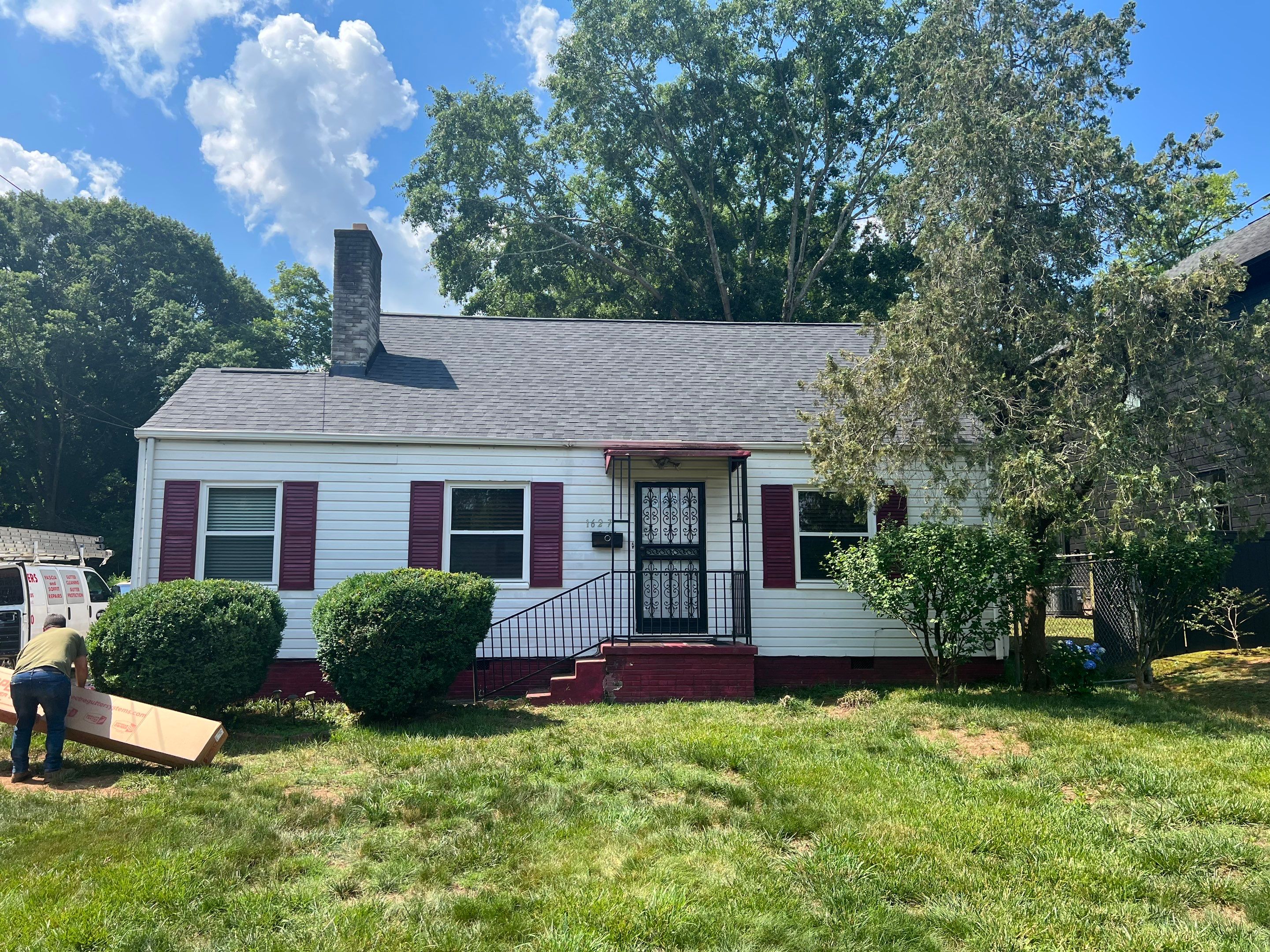 NEW roof, ALL NEW decking, and ALL NEW gutters by Nailed It Roofing & Remodeling LLC