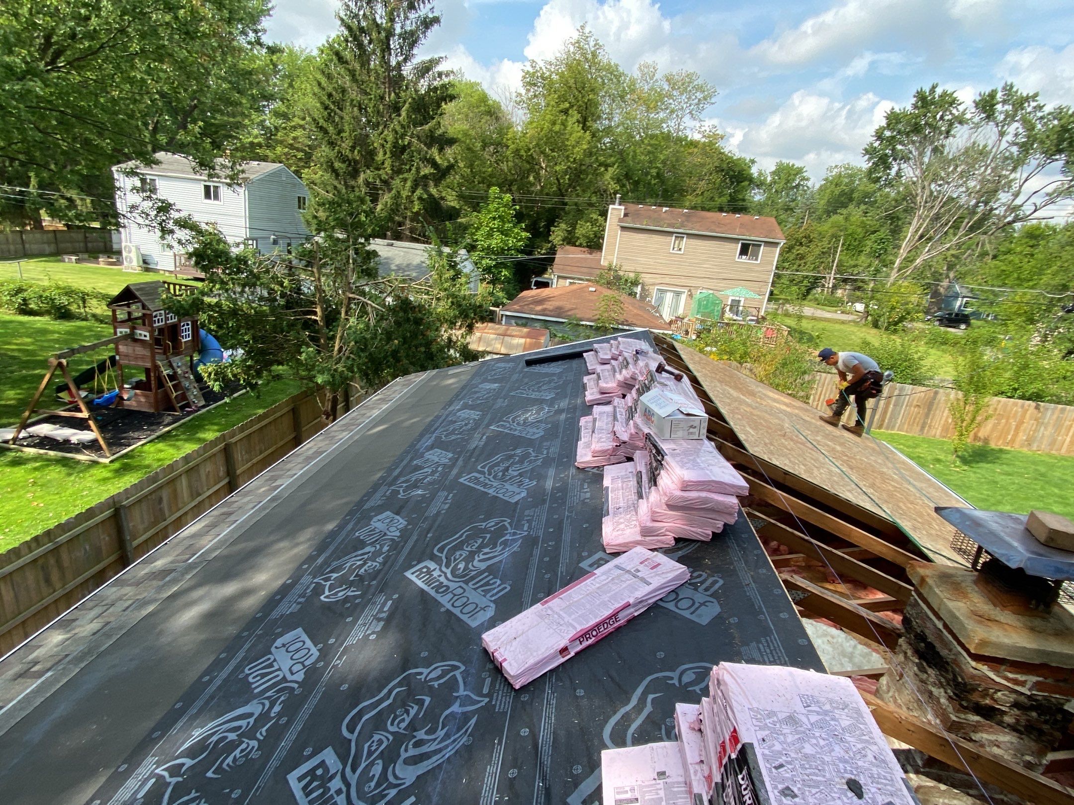 Roof Replacement using Owens Corning by 180 Contractors