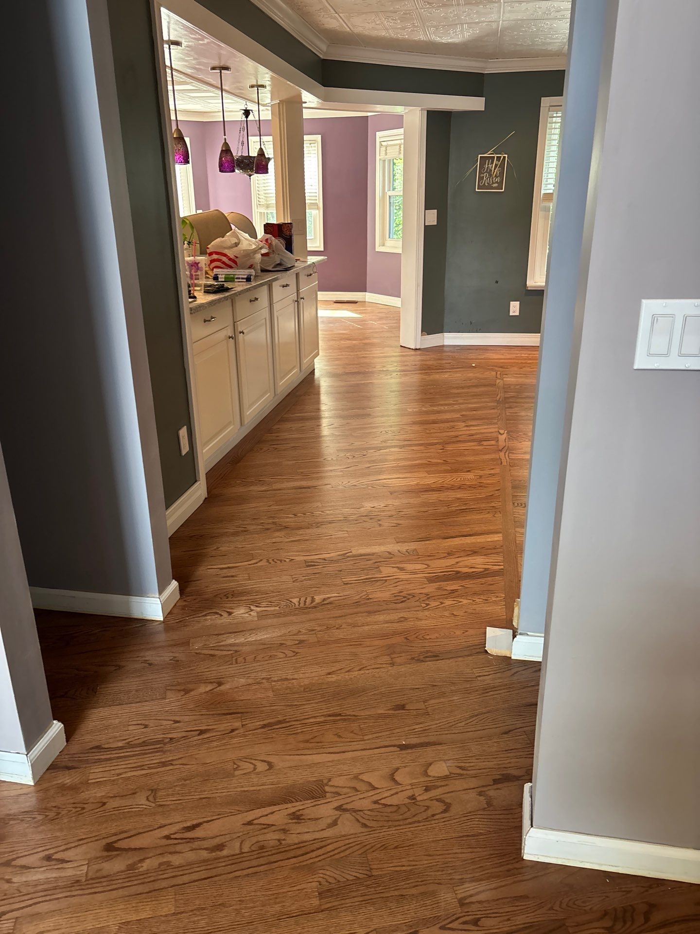 Custom Hardwood Refinishing and Multi-Surface Flooring Installation in Lawrenceburg by Footprints Floors Kentucky