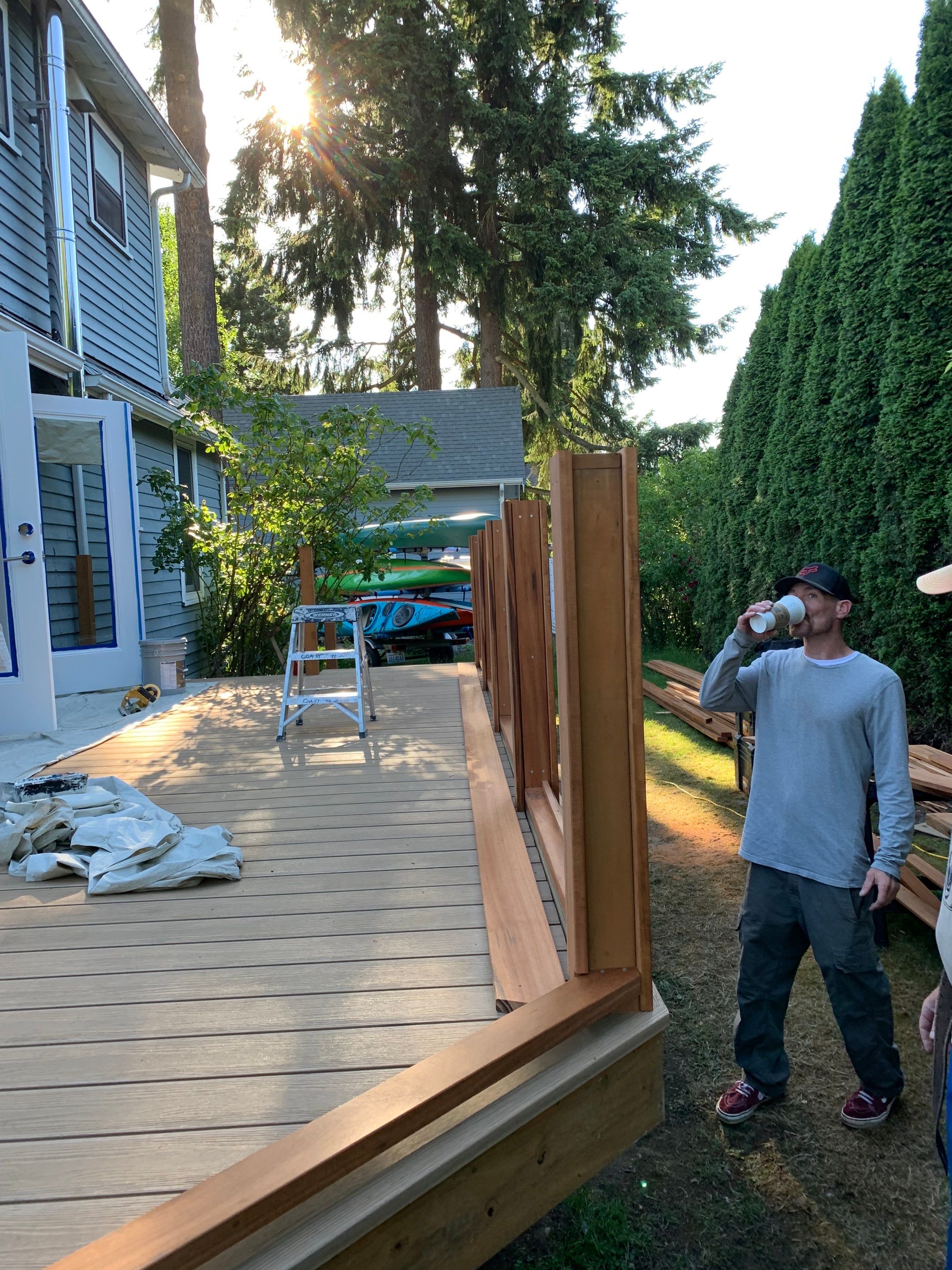 Northgate Wrap around by Alki deck builders 