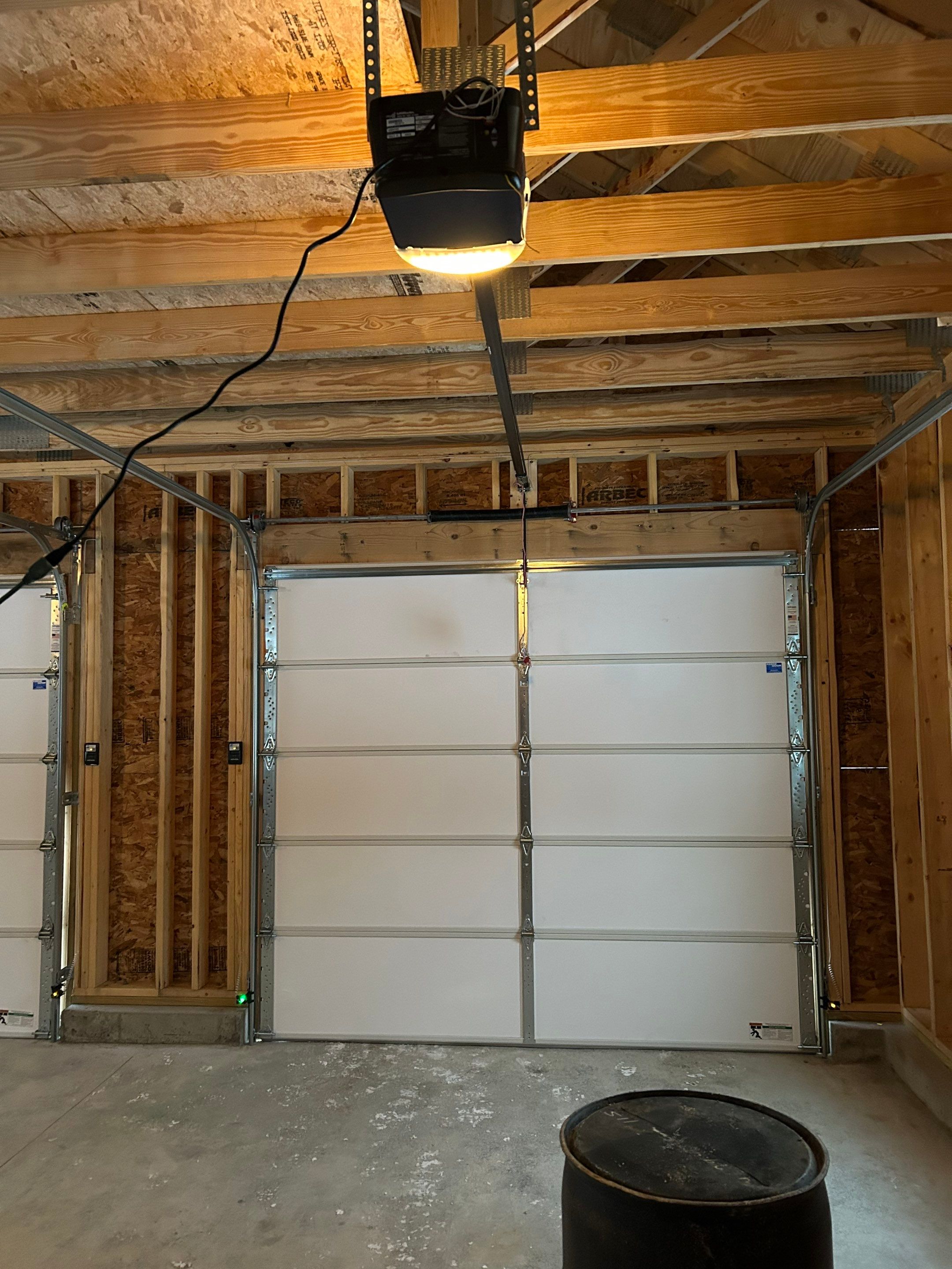 Door Installation using Raynor Buildmark Garage Door by Keene Door