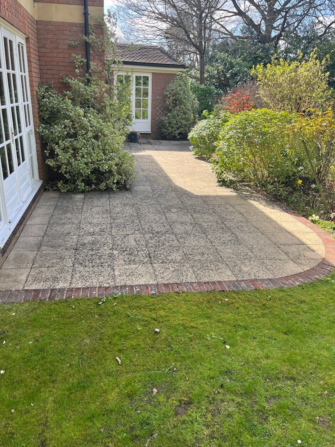 Exterior Clean - Roof - Patio using Honda 15lpm Low Pressure Washing Machine by Ges Exterior Cleaning ltd