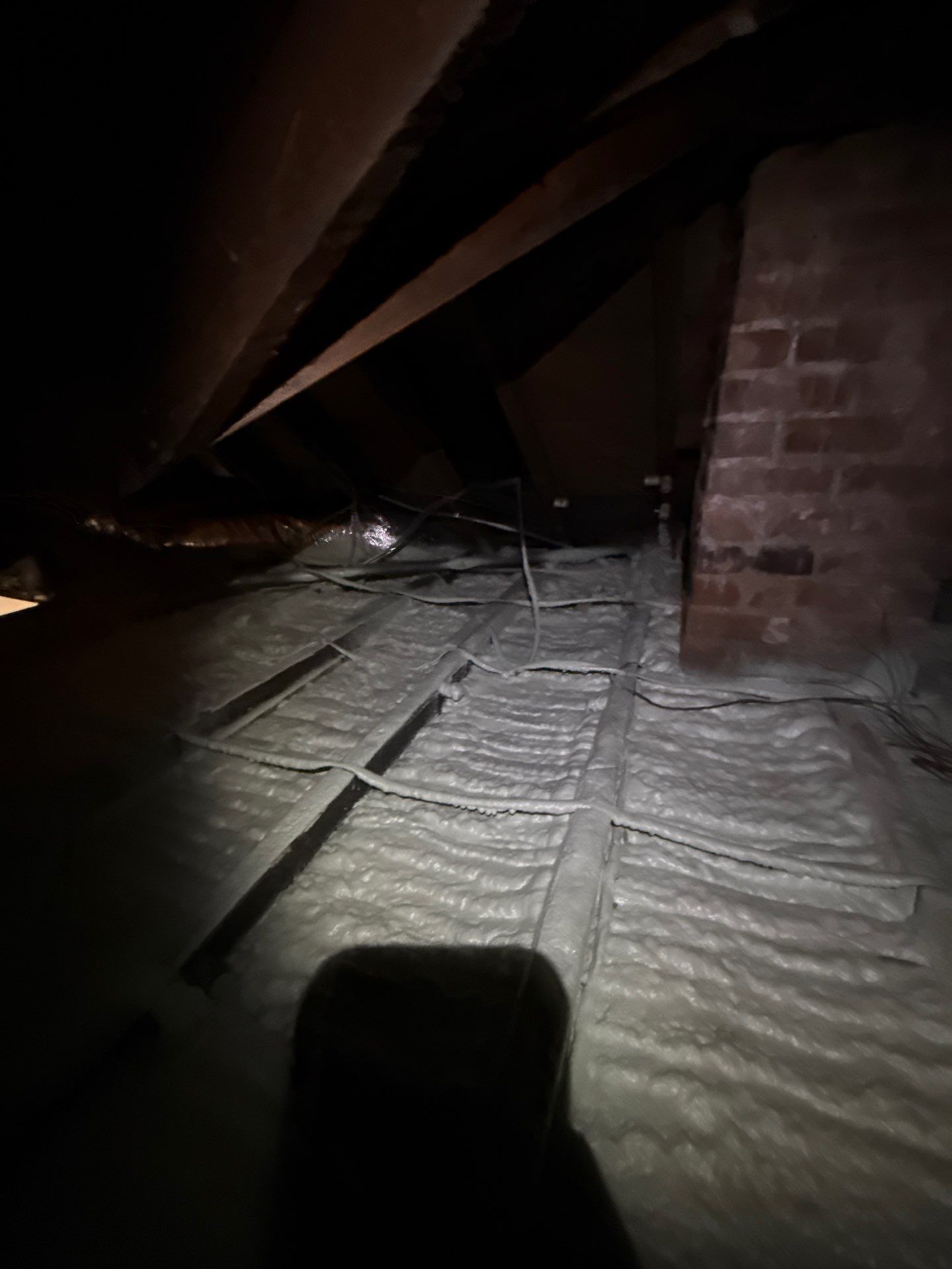 Attic insualtion and removal of Knob & Tube wiring in St. Paul by Gunner Insulation and General Contracting