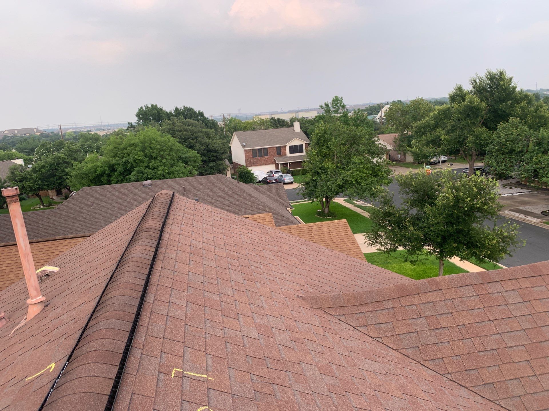 Cedar Park Residential Roof Replacement with OSB Sheathing and Shingle Installation by Caliber Restoration LLC