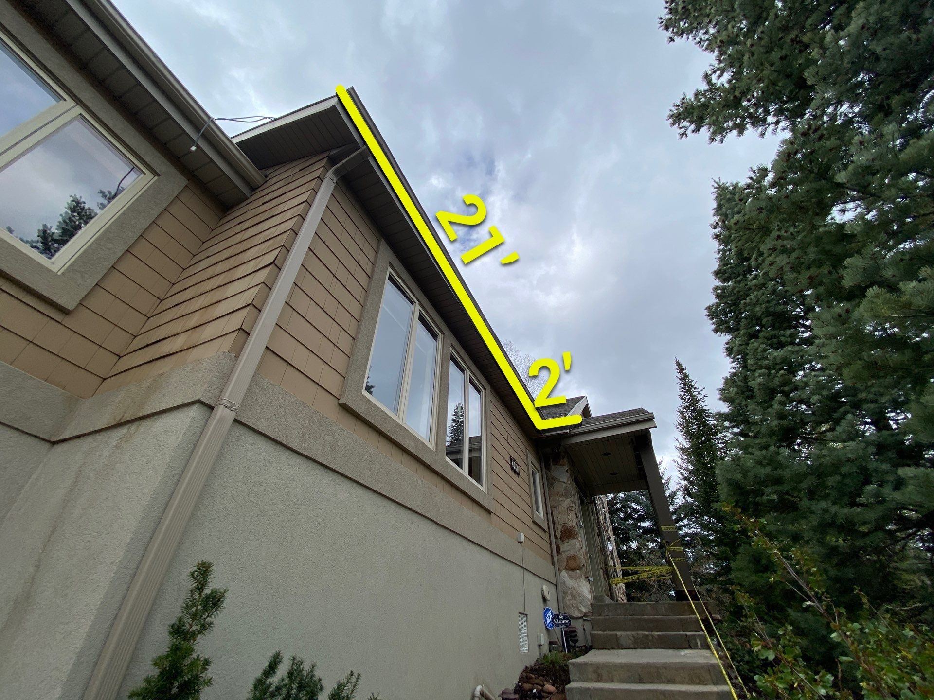 Project in Park City by Emerald Gotcha Gutters 