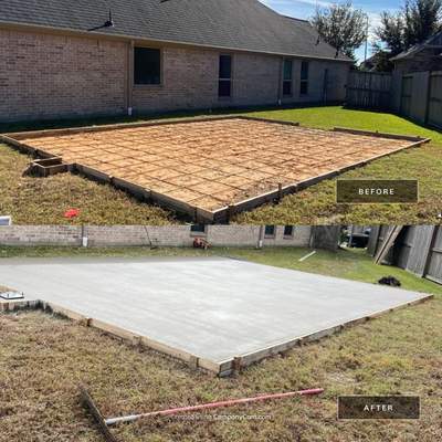 🏀💧 New Basketball Court & Drainage System – Full Backyard Upgrade