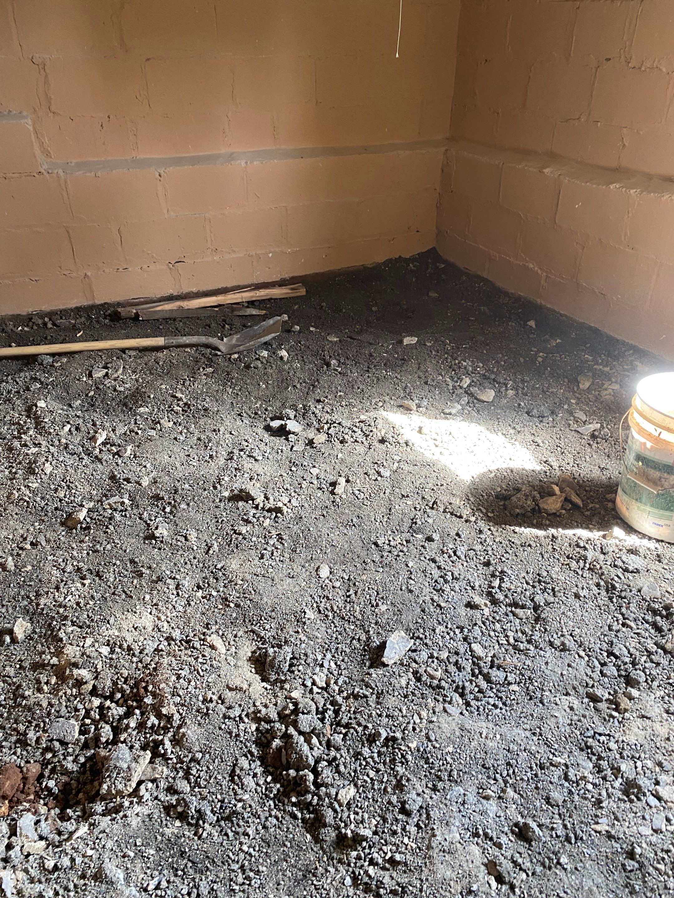 Interior French Drain, Lally Column Replacement & Concrete Floor Replacement in South Orange, NJ by Pure Service Pro, LLC