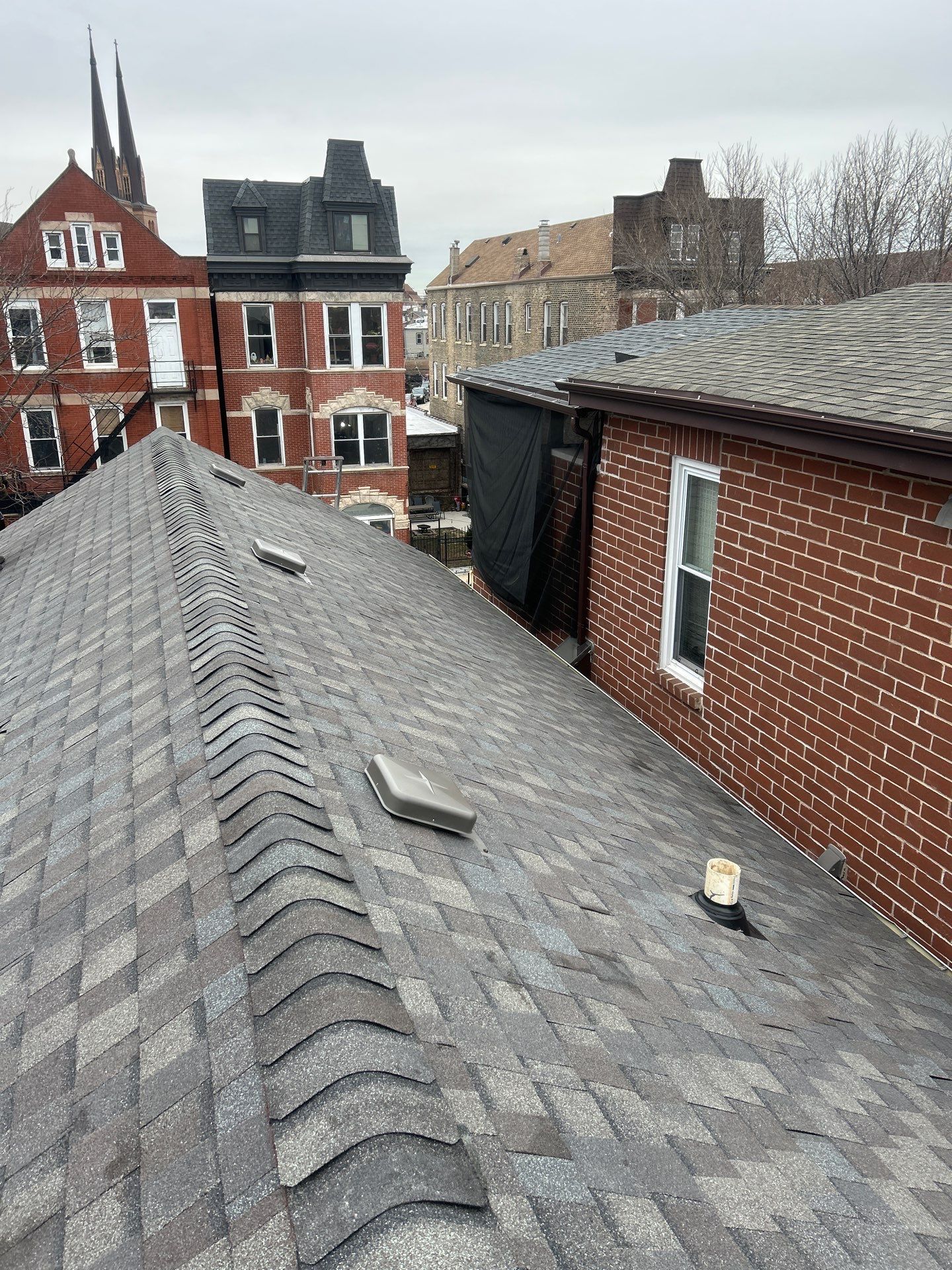 Roof Replacement by hail and wind damage  by Just Brilliant Restoration JBR