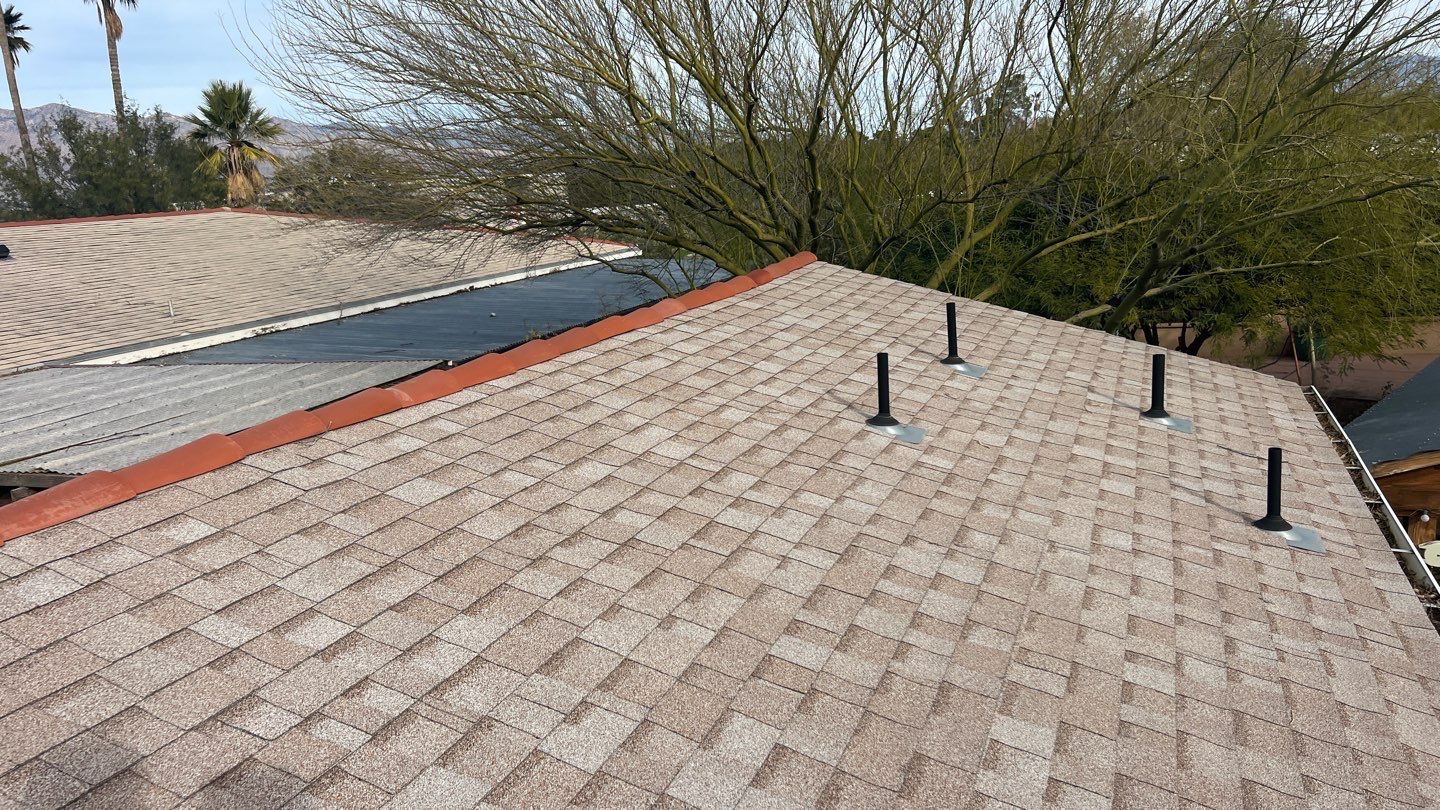 Light Stone Exposed Fastener by Reimagine Roofing