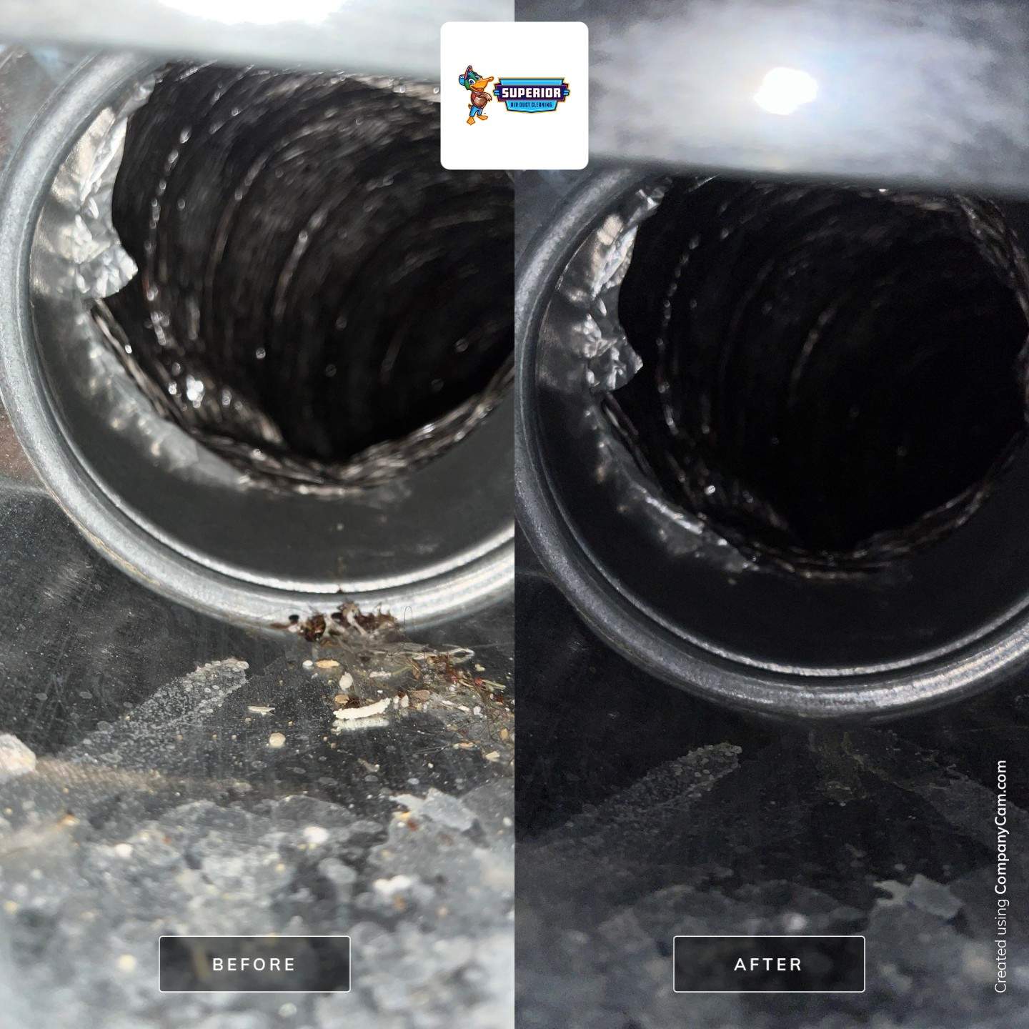 Air Duct Cleaning With a Vacuum Truck in Evans City, PA by Superior Air Duct Cleaning
