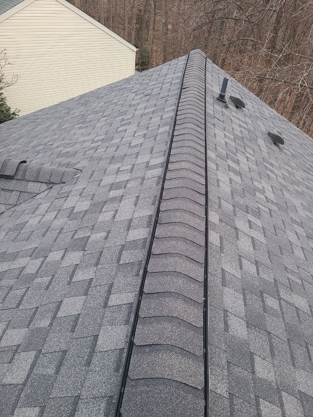 Alexandria CertainTeed Landmark Pro Roof in Max Def Pewterwood  by RM Banning, Inc.