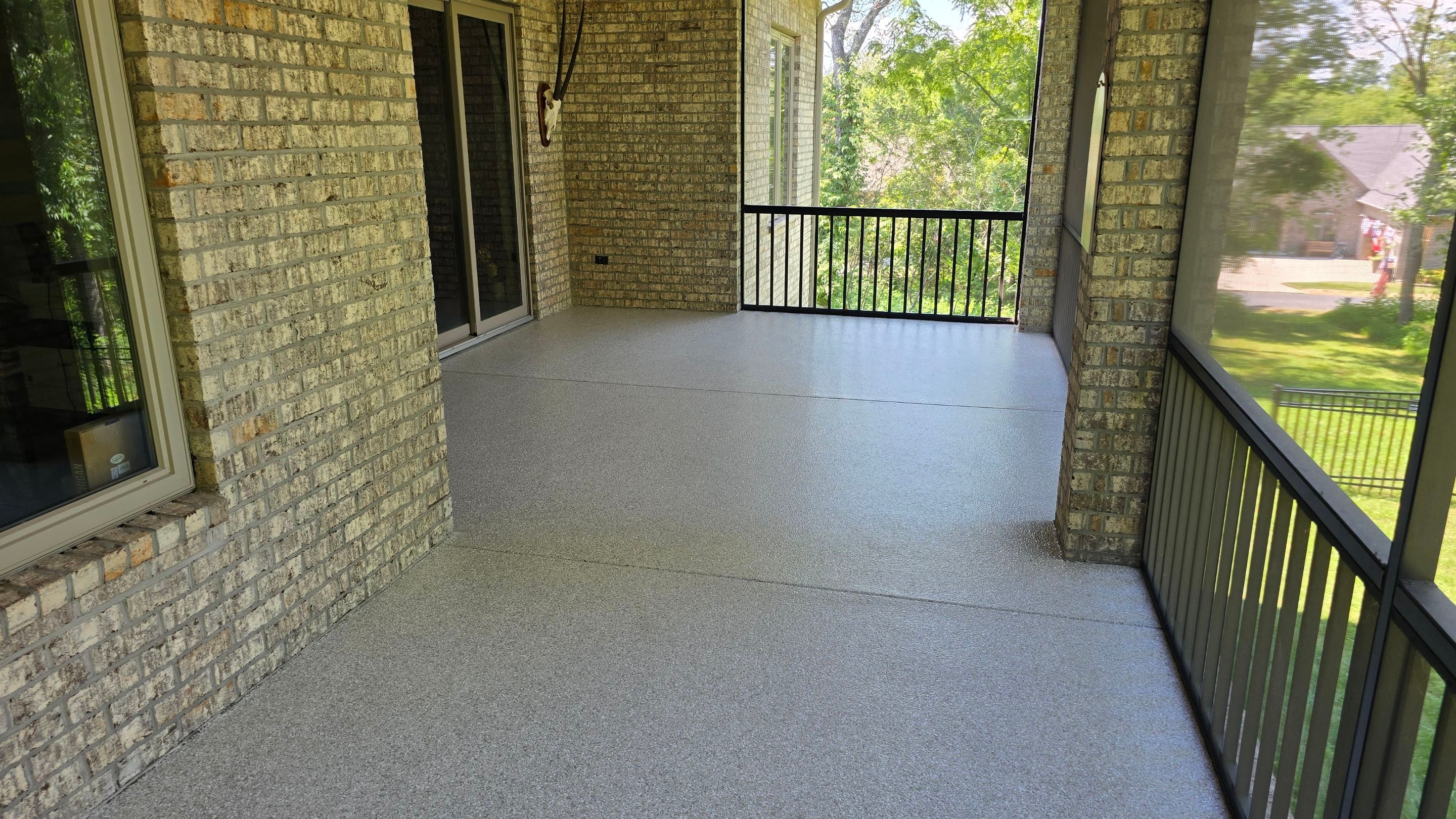 Back Patio using Swan by Elite Floor Solutions
