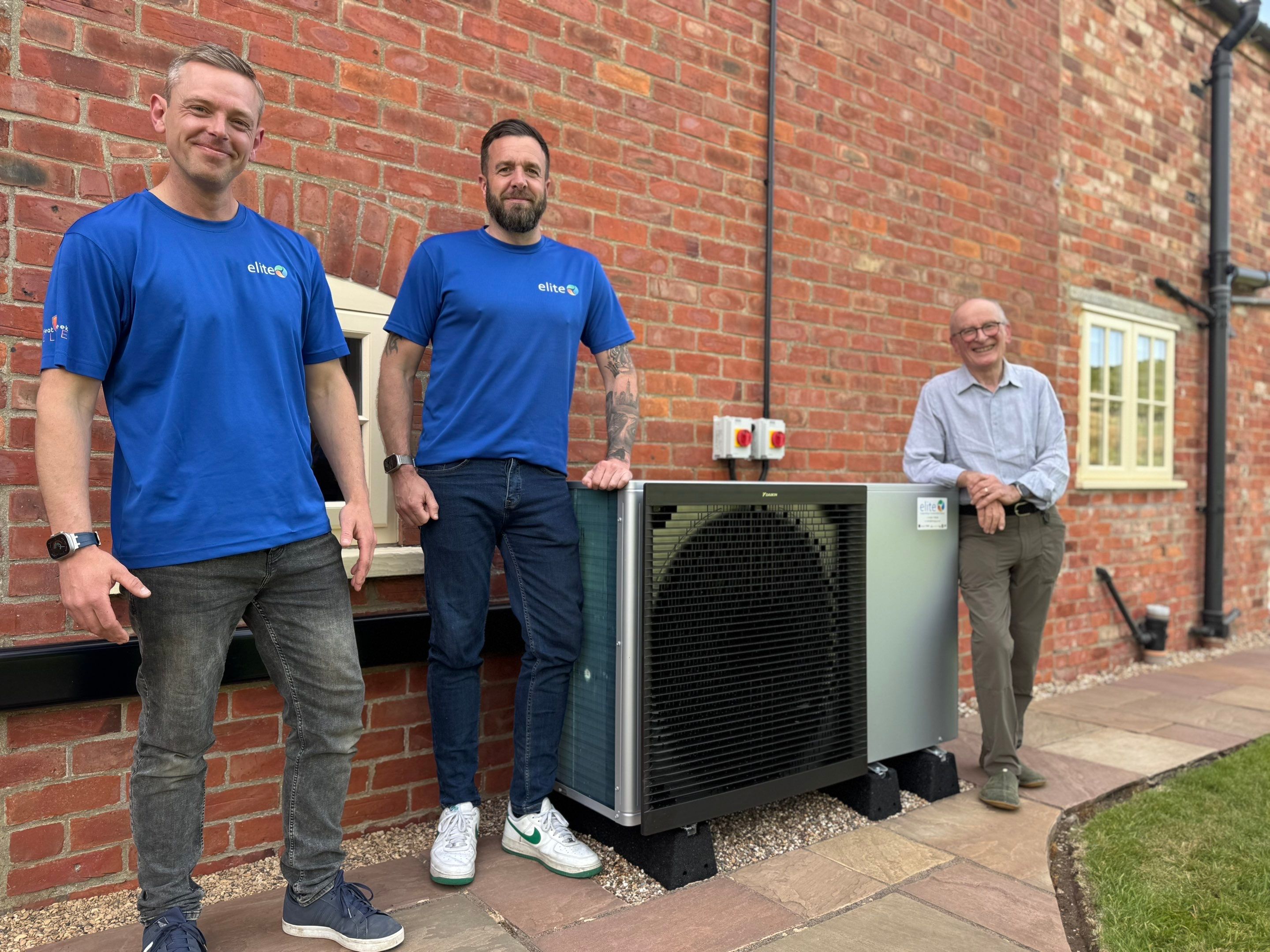 πΏ Project Spotlight | Renewable Heating with Real Style by Elite Services Group Ltd