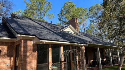 Residential Roof Replacement using Davinci Province Slate Shingles