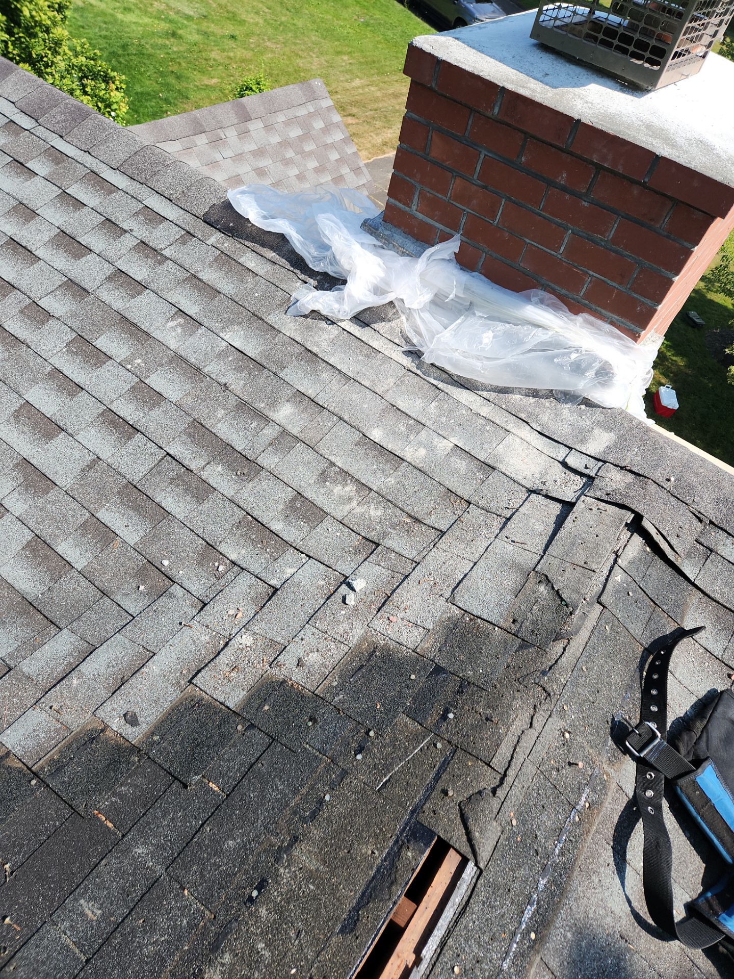 Complete Exterior Estate gray with Pacific Blue Siding by A Plus Exterior