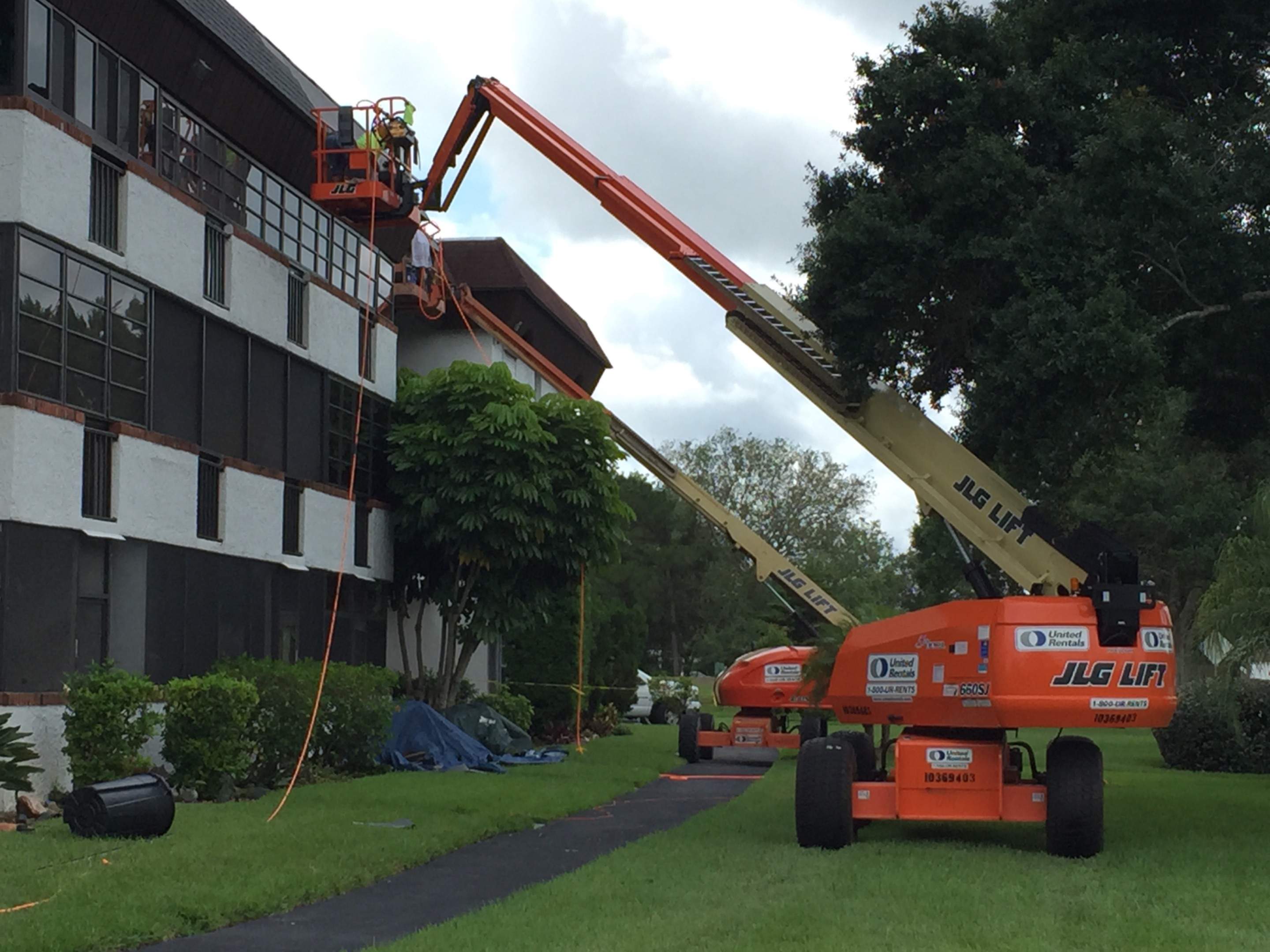 Multi-Family Roofing Replacement for Palm Bay Condominium Complex by Florida Roofing and Renovations Inc.